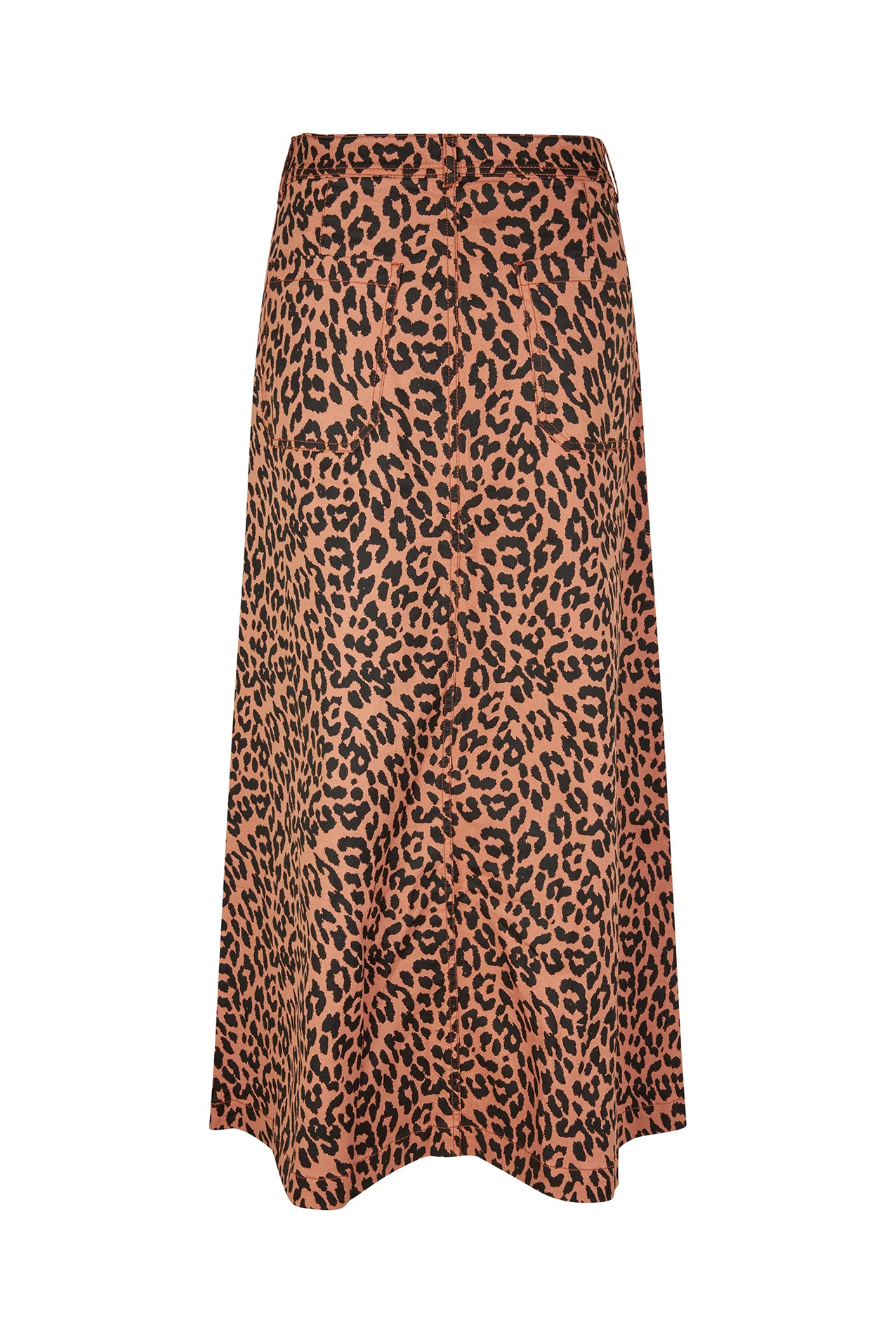 Lollys Laundry LunaLL Maxi Rock Skirt 72 Leopard Print