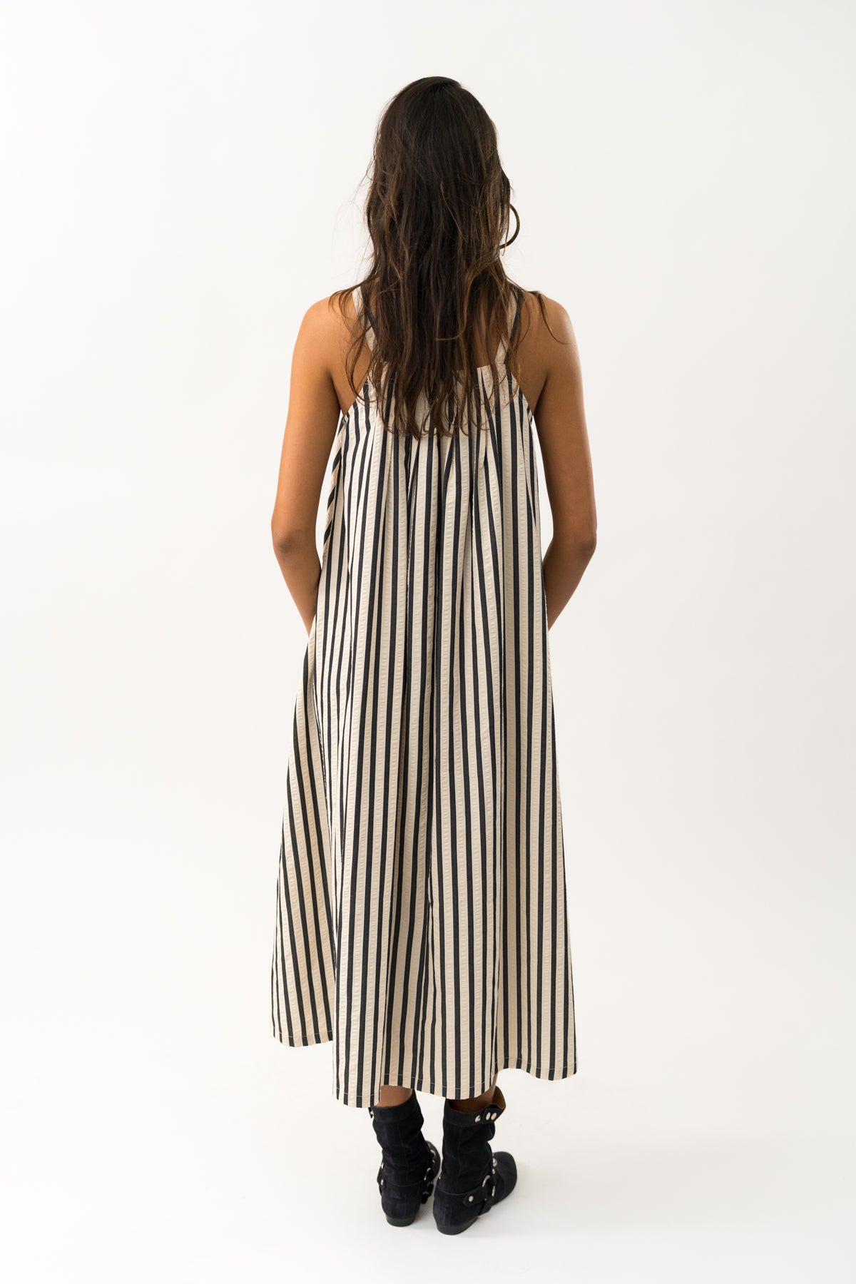 Lollys Laundry LungoLL Maxi Kleid Dress Streifen