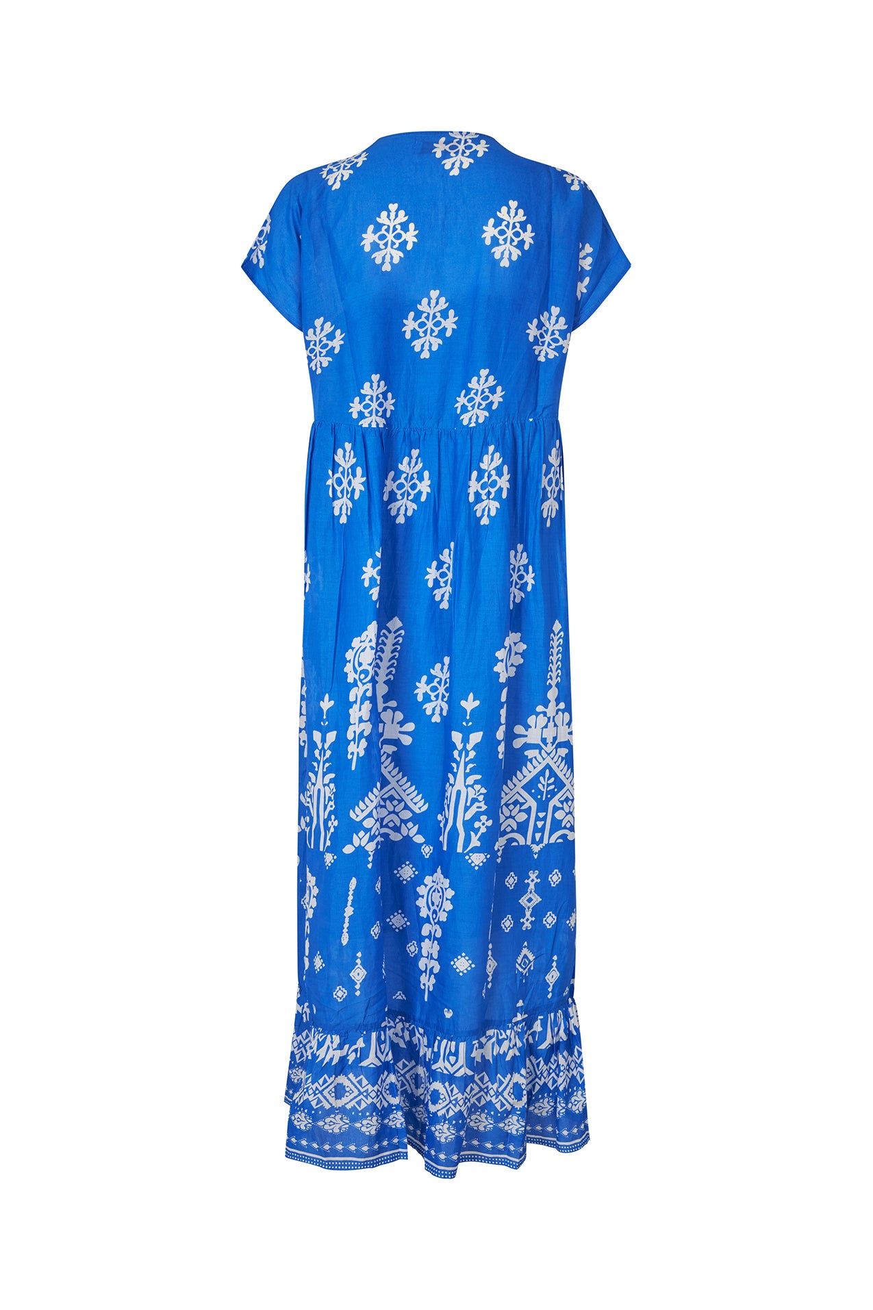 MackayLL Maxi Dress SS - Blue