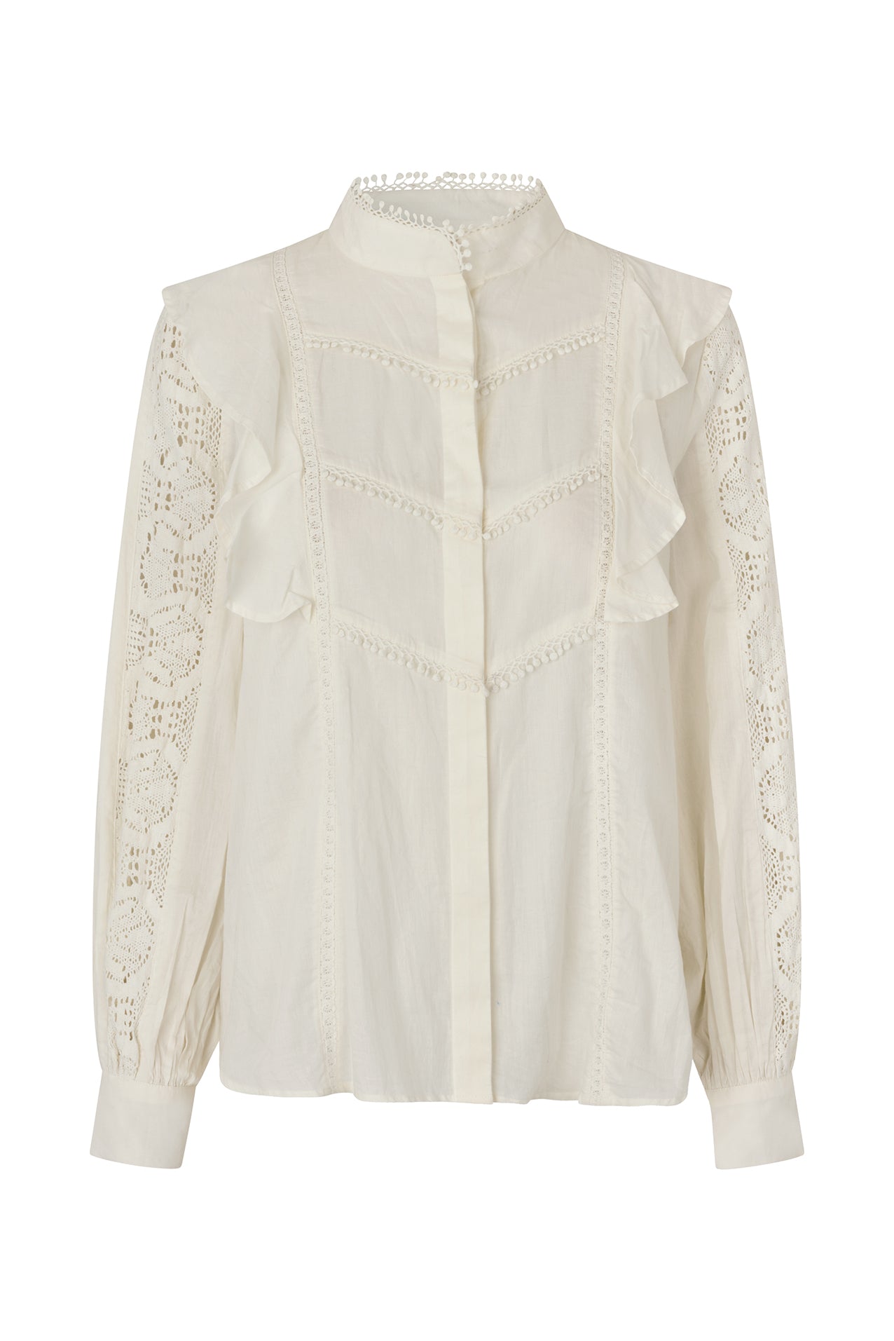 MajaLL Shirt LS - Creme