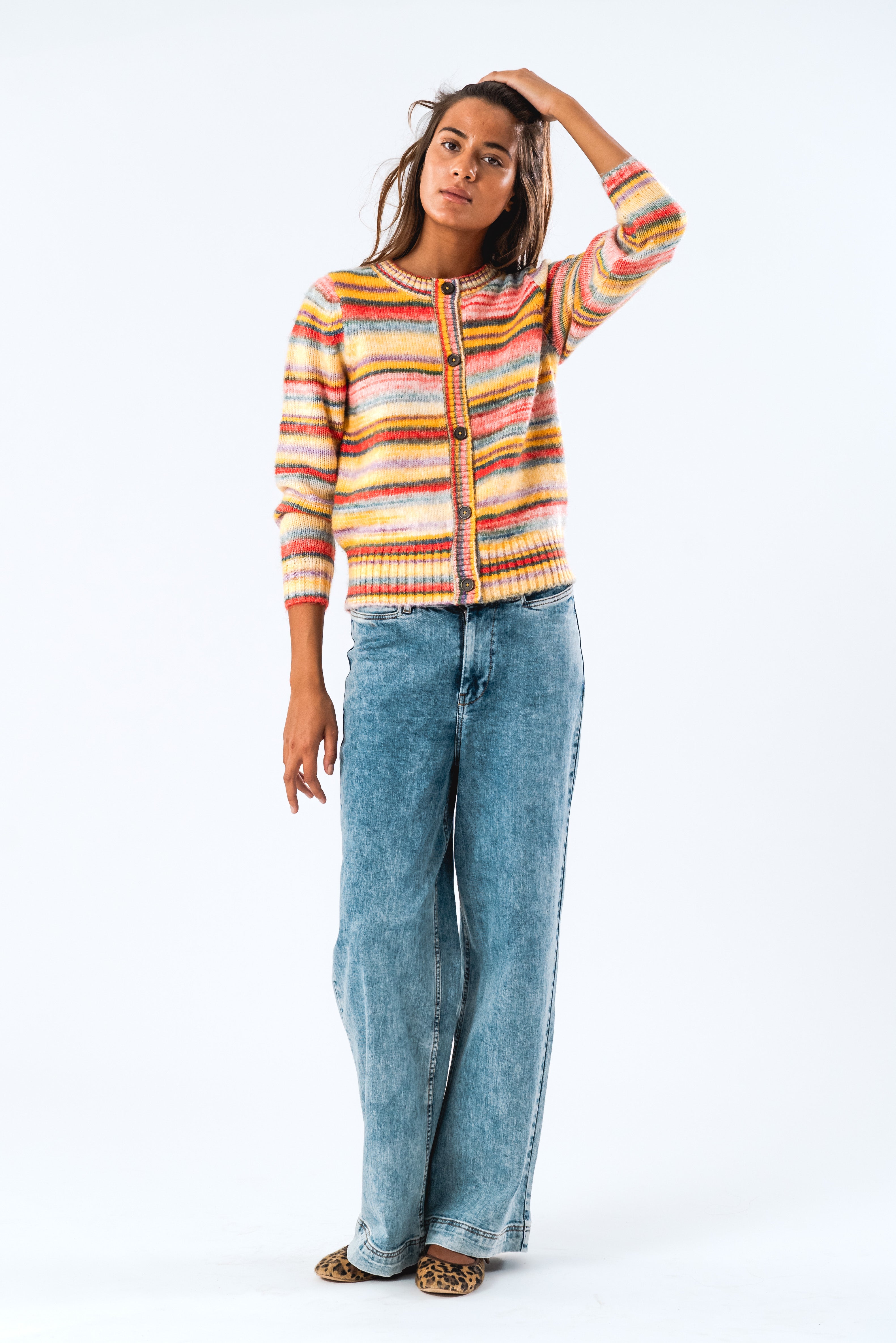 MalaLL Cardigan LS - Multi