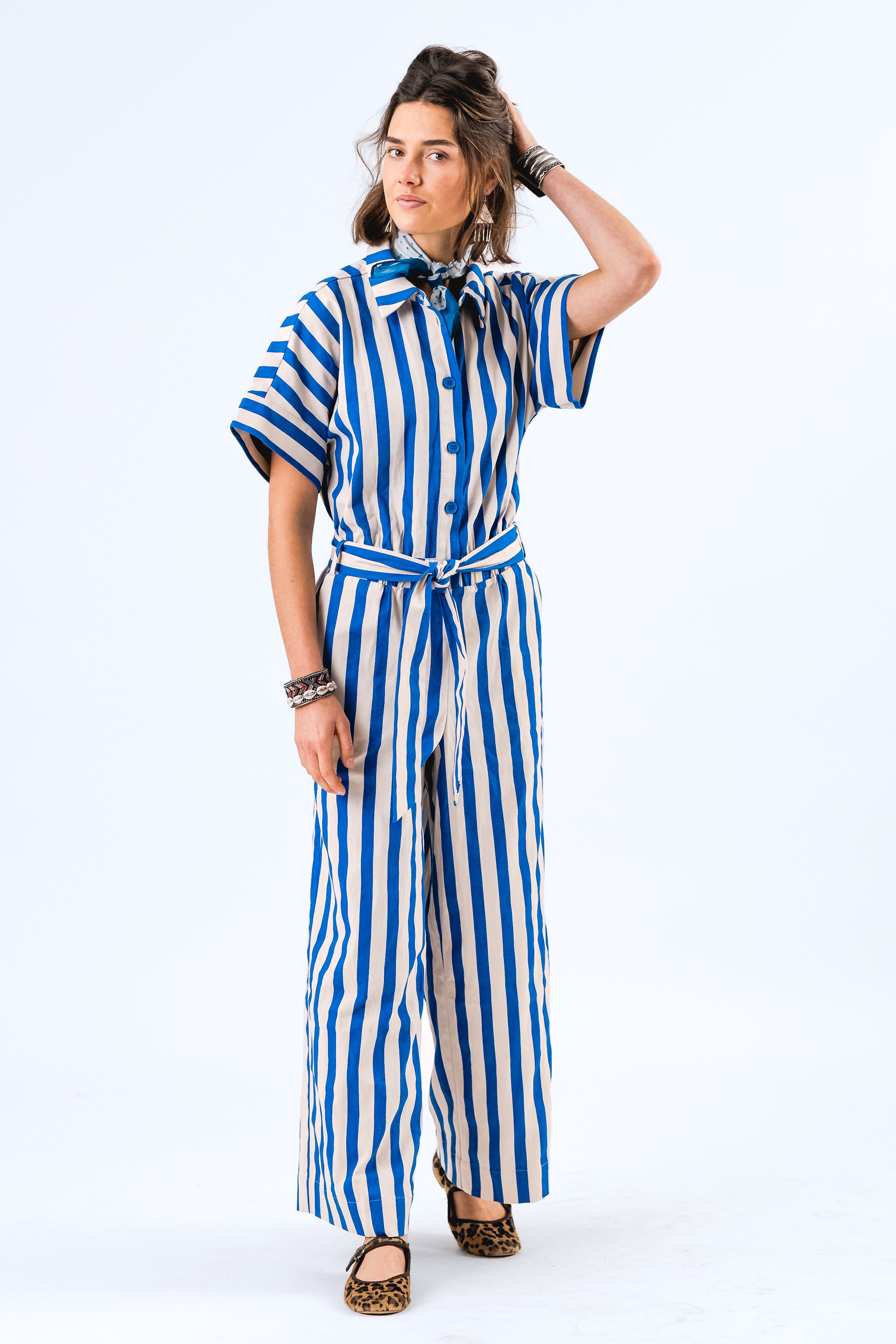 MathildeLL Jumpsuit - Neon Blue