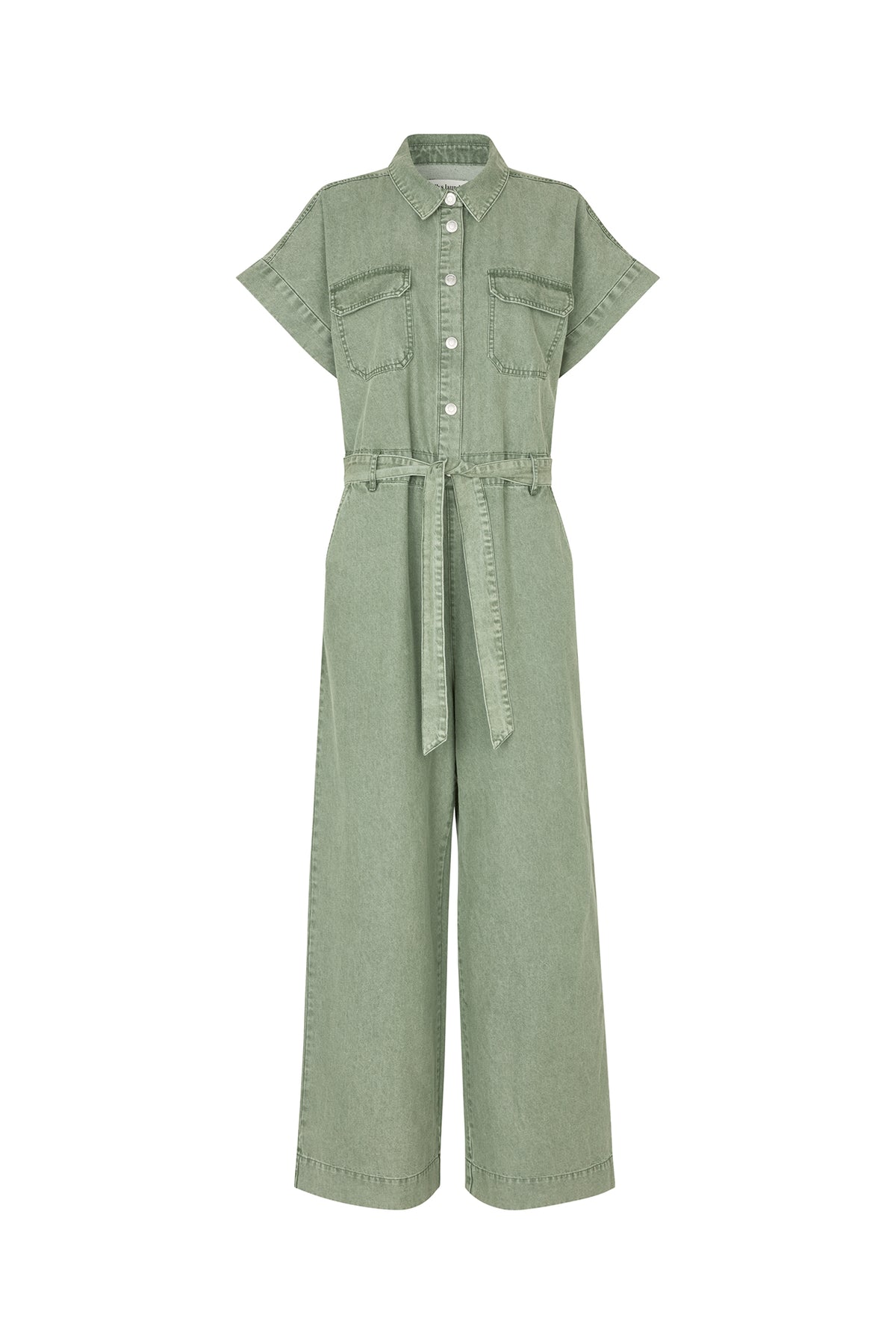 Lollys Laundry MathildeLL Jumpsuit Jumpsuit Gedämpftes Grün