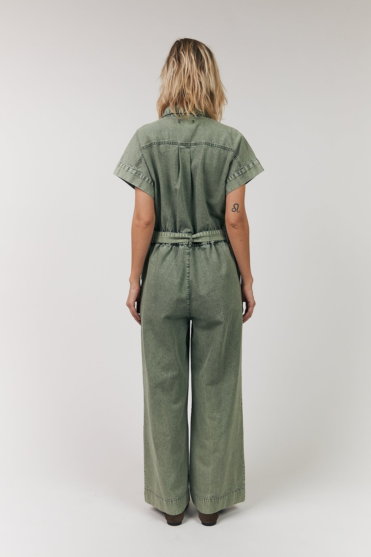 Lollys Laundry MathildeLL Jumpsuit Jumpsuit Gedämpftes Grün