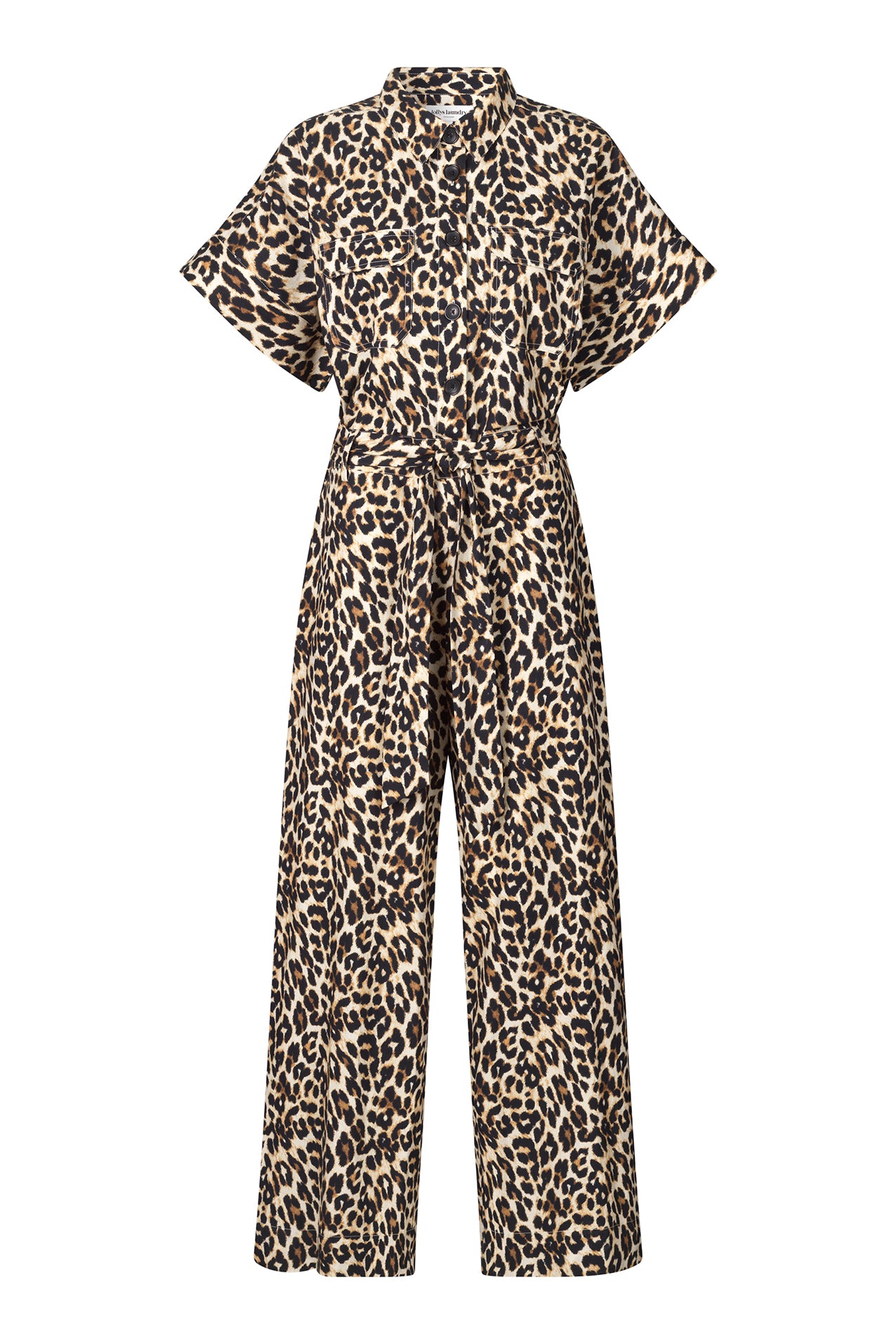 MathildeLL Jumpsuit SS - Leopard Print
