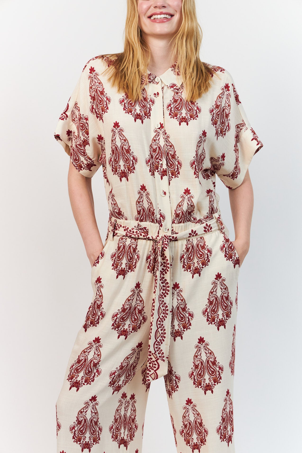 MathildeLL Jumpsuit - Creme