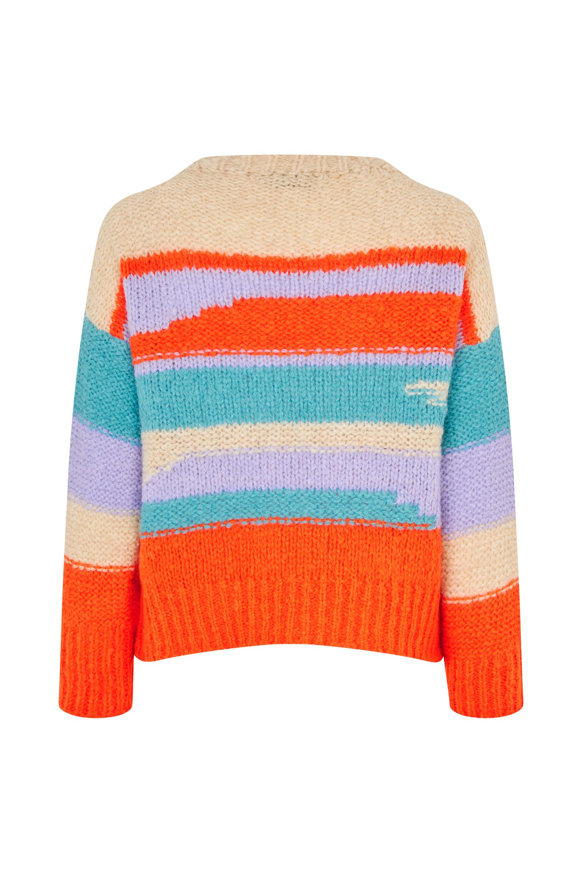 Lollys Laundry MaximaLL Strick Jumper Jumper Rot
