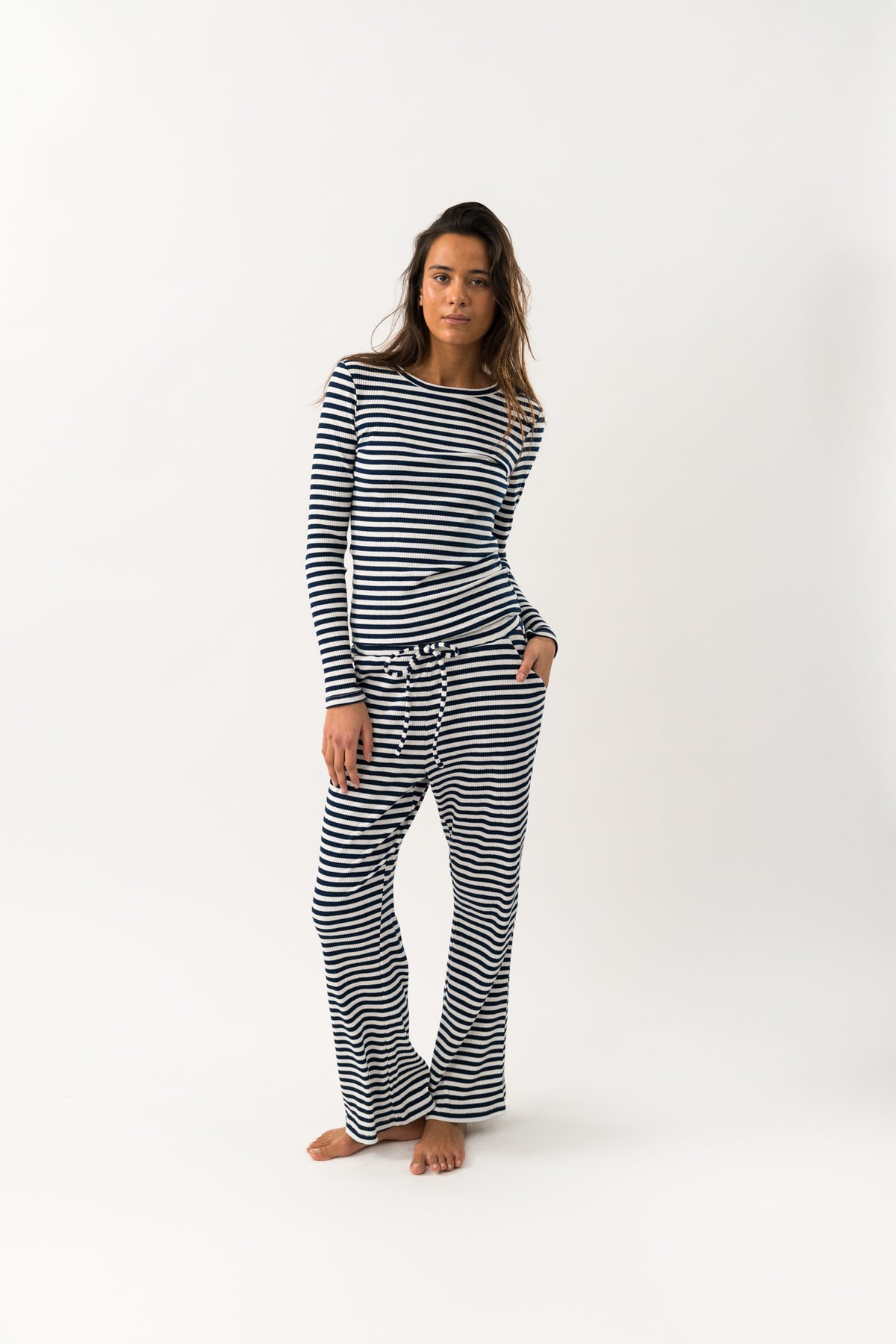 Lollys Laundry MayellaLL Top LS Top Navy