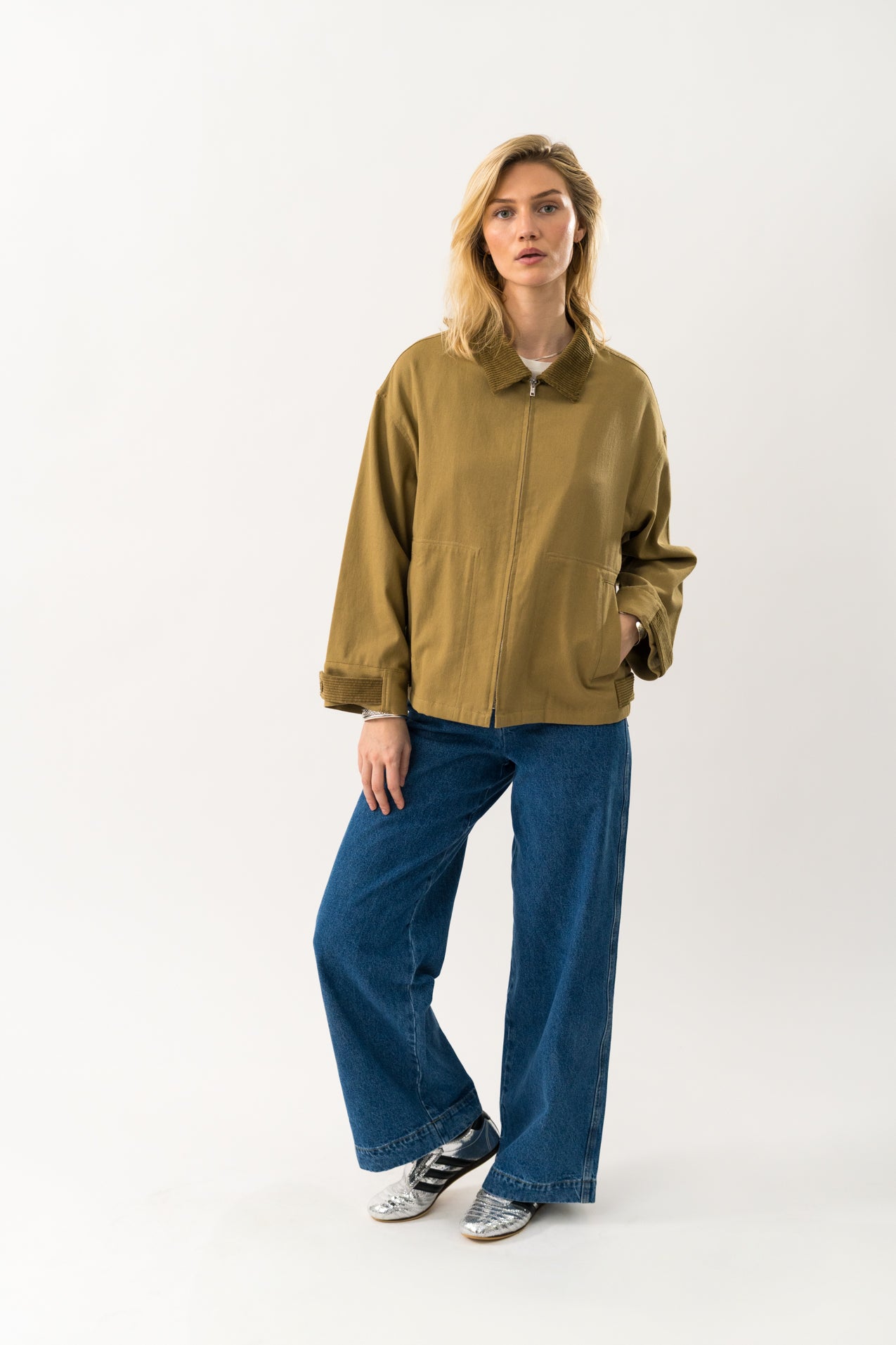Lollys Laundry MiklaLL Jacket LS Jacket 44 Army