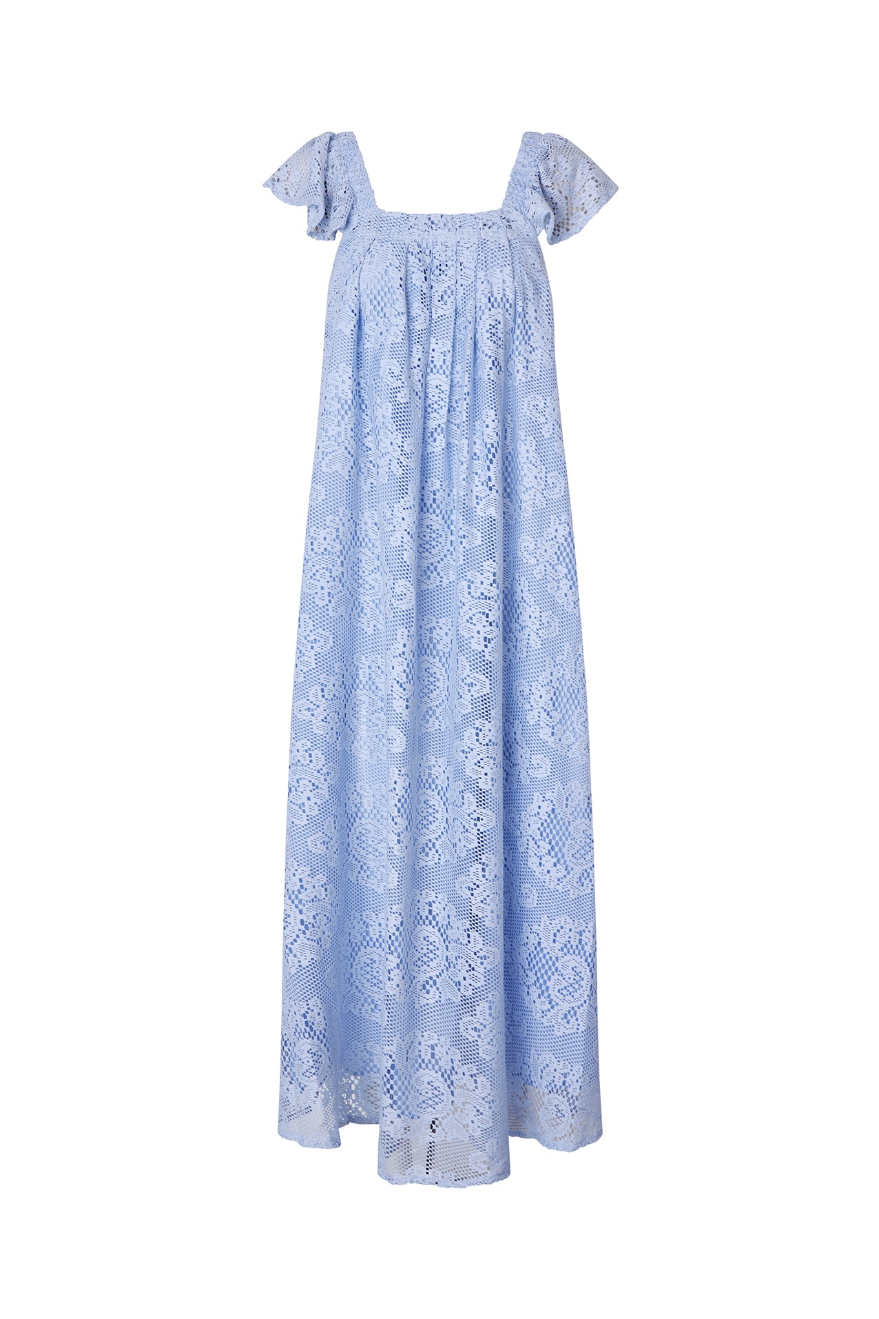 Lollys Laundry MilanLL Midi Kleid Dress Gedämpftes Blau
