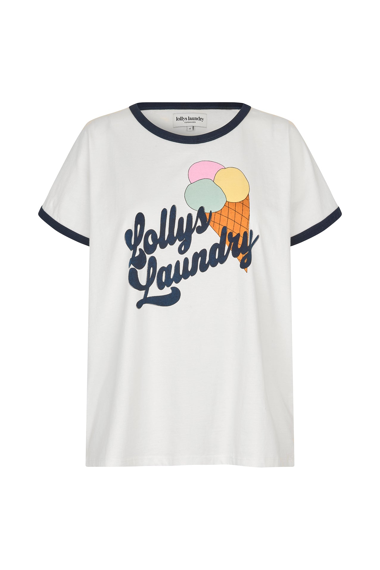 Lollys Laundry MissLL Eiscreme T-Shirt T-shirt Weiß
