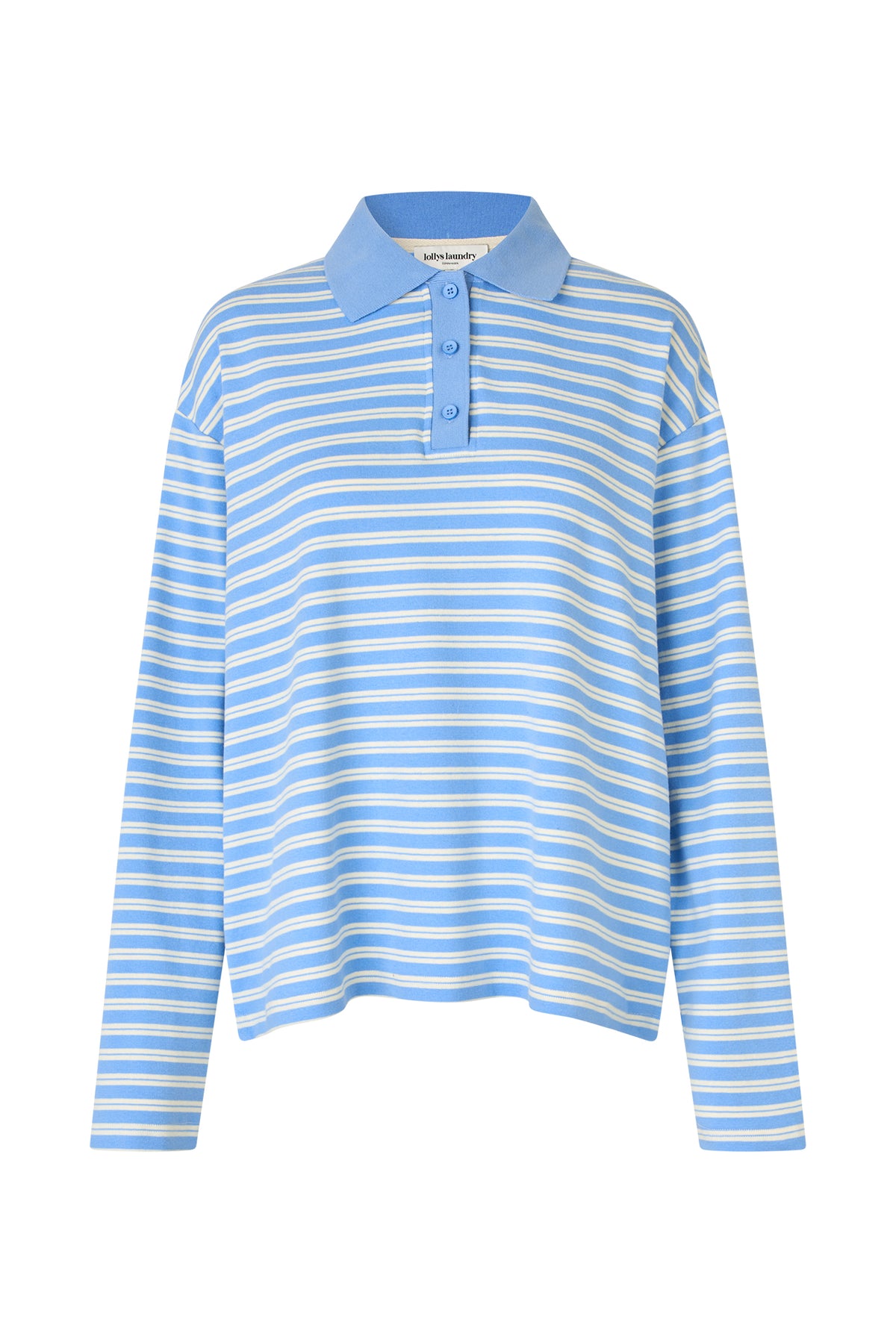 Lollys Laundry MobyLL Polo T-Shirt Sweatshirt Hellblau