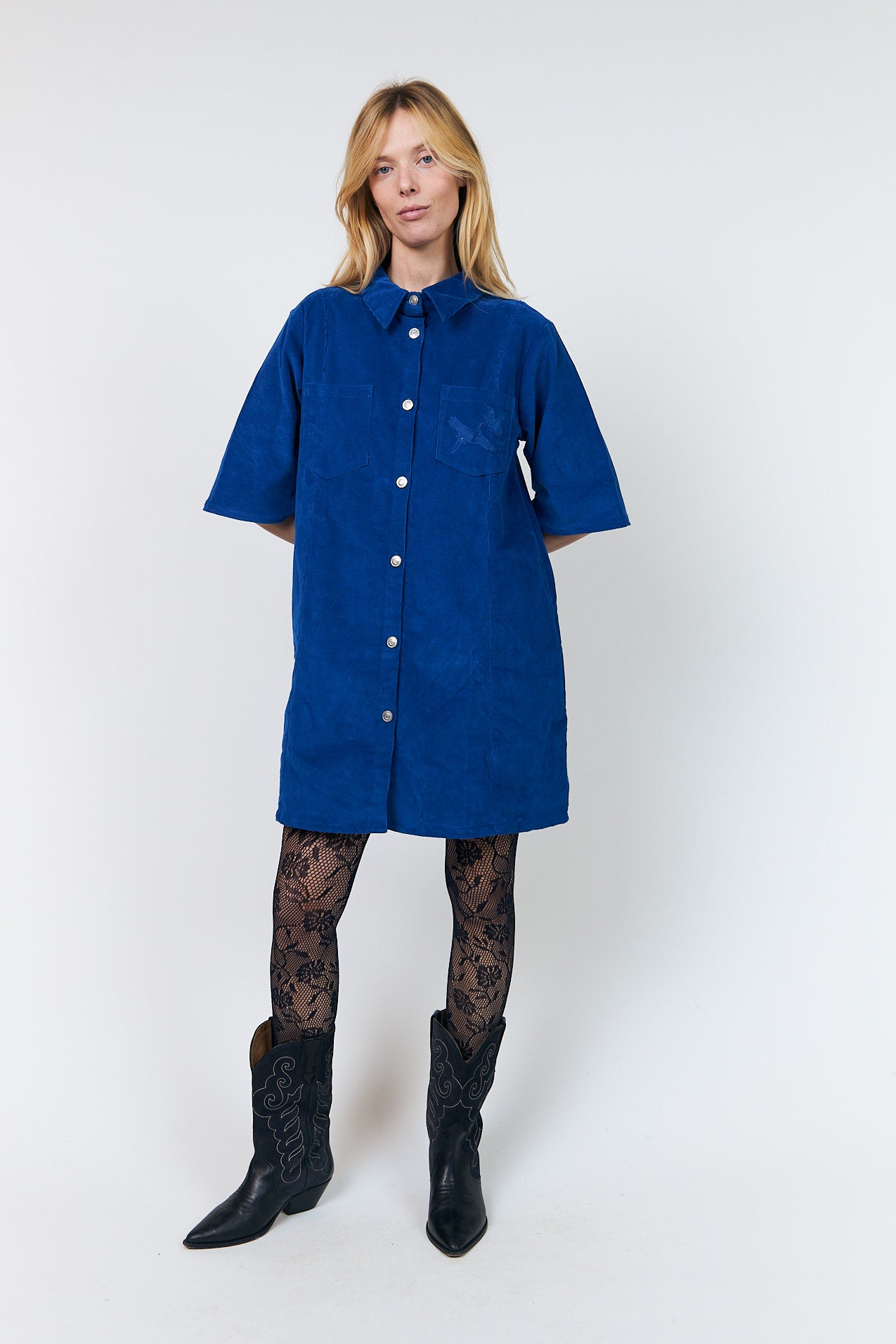 MolaLL Kleid - Neon Blue