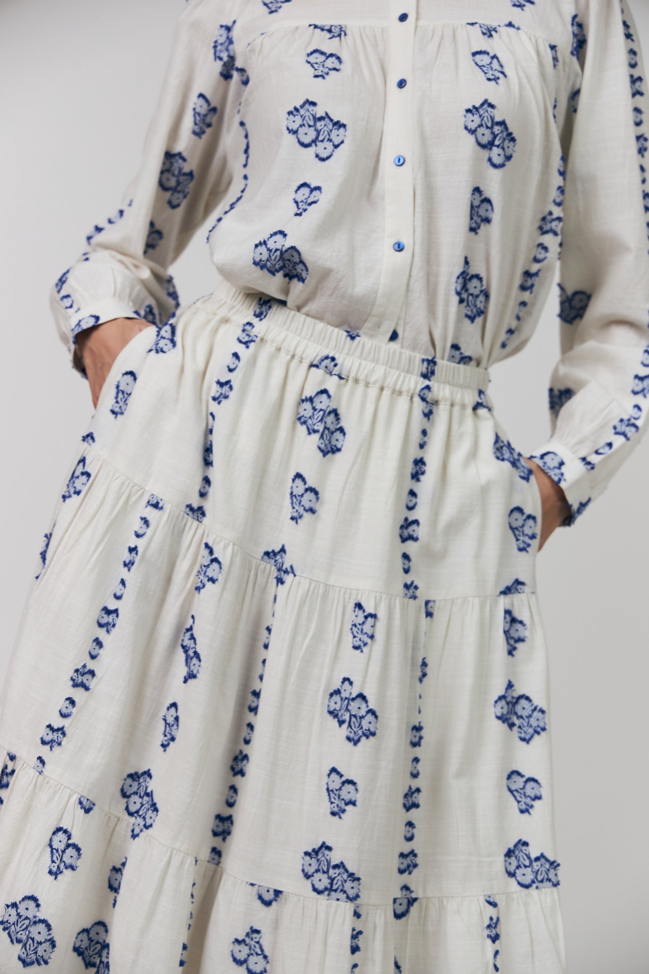 MorningLL Midi Rock - Creme