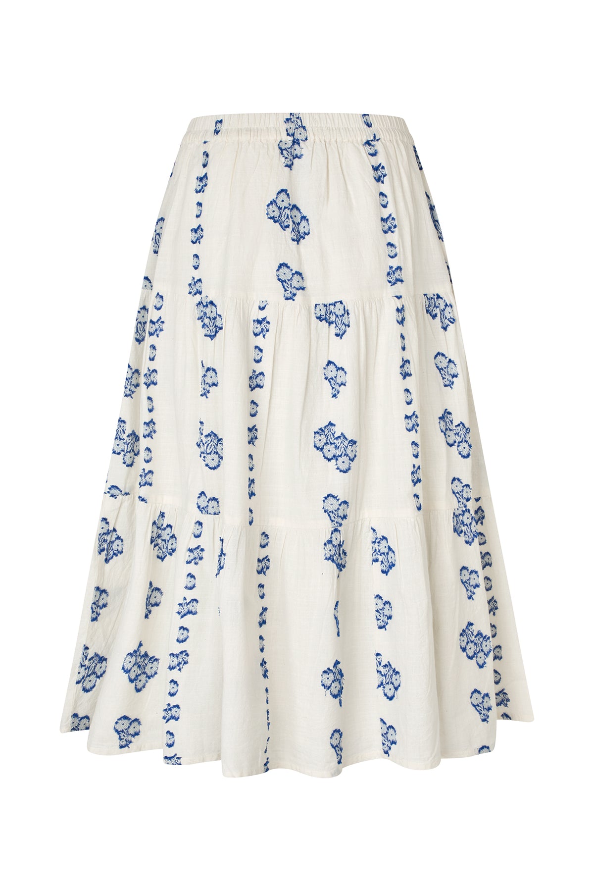 Lollys Laundry MorningLL Midi Rock Skirt Creme