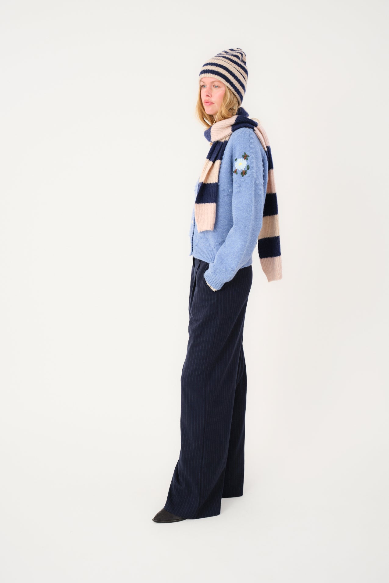 Lollys Laundry MountainLL Tuch scarf 23 Dark Blue