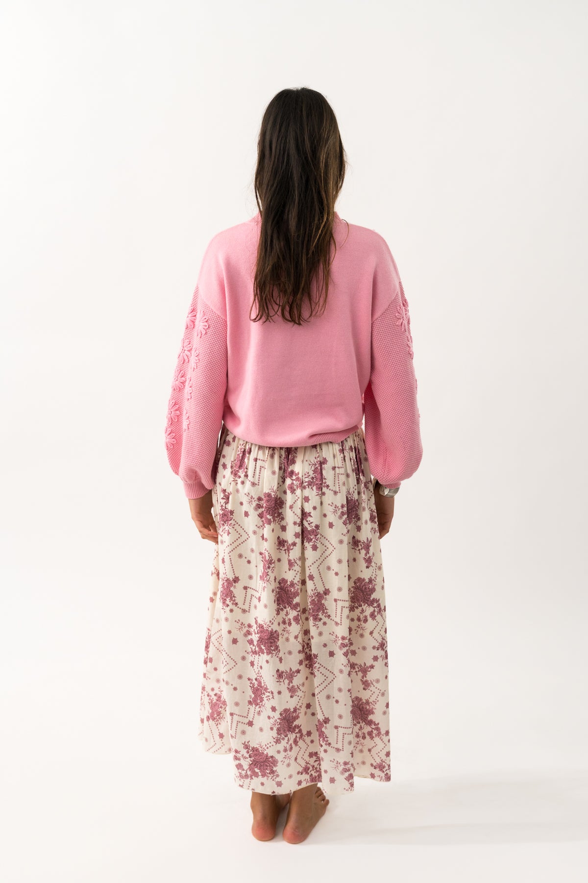 Lollys Laundry MusaLL Strickpullover Jumper Neon pink