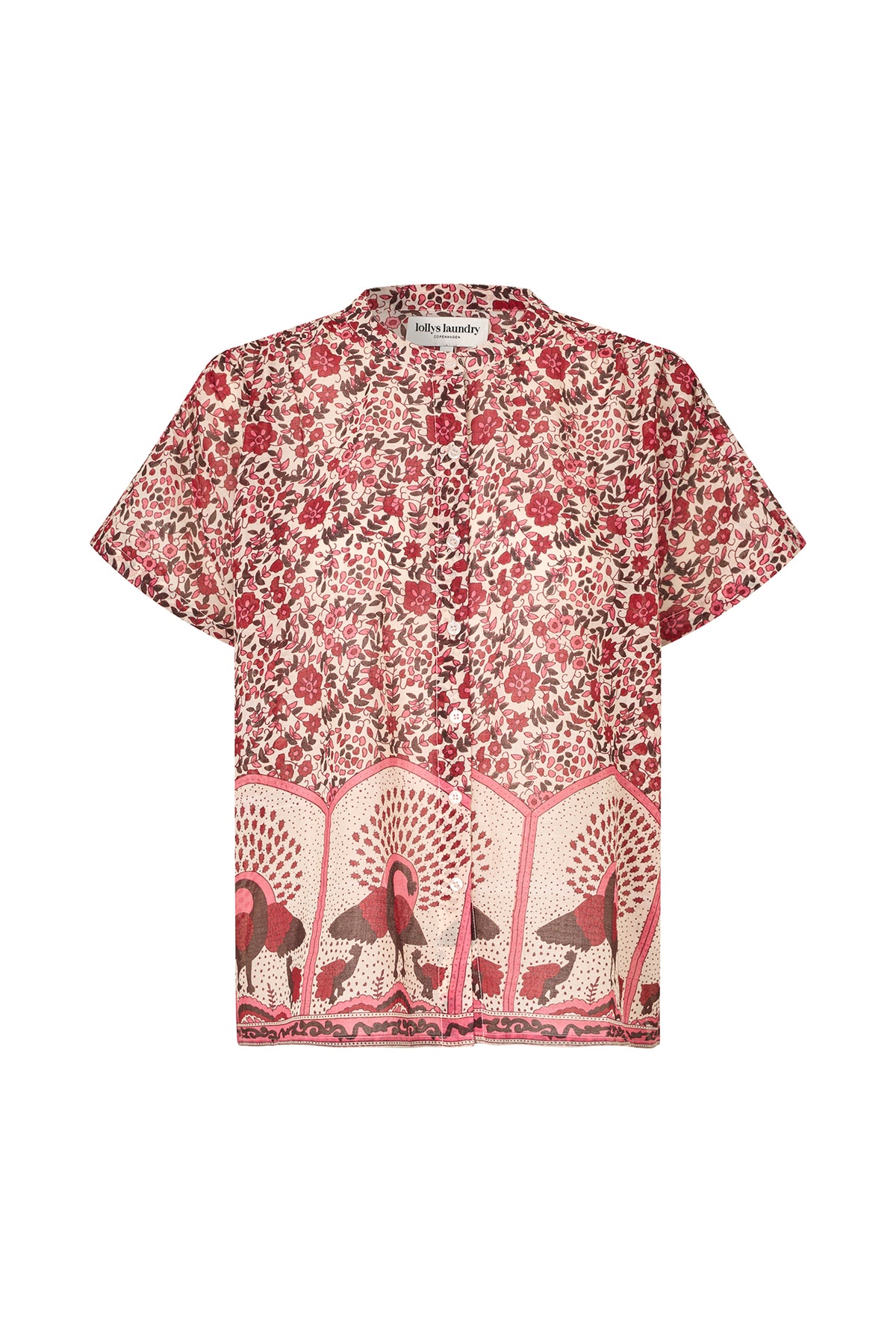 Lollys Laundry MyaLL Bluse Shirt Rot