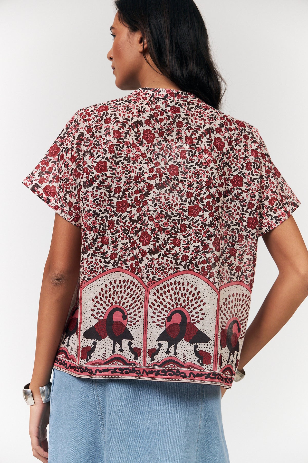 Lollys Laundry MyaLL Bluse Shirt Rot