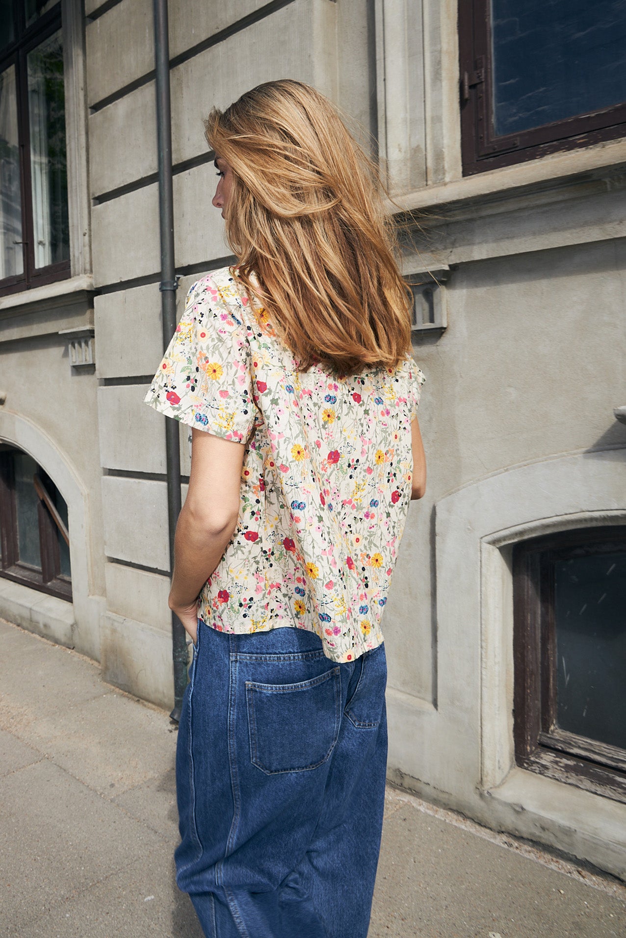 MyaLL Bluse - Blumenmuster