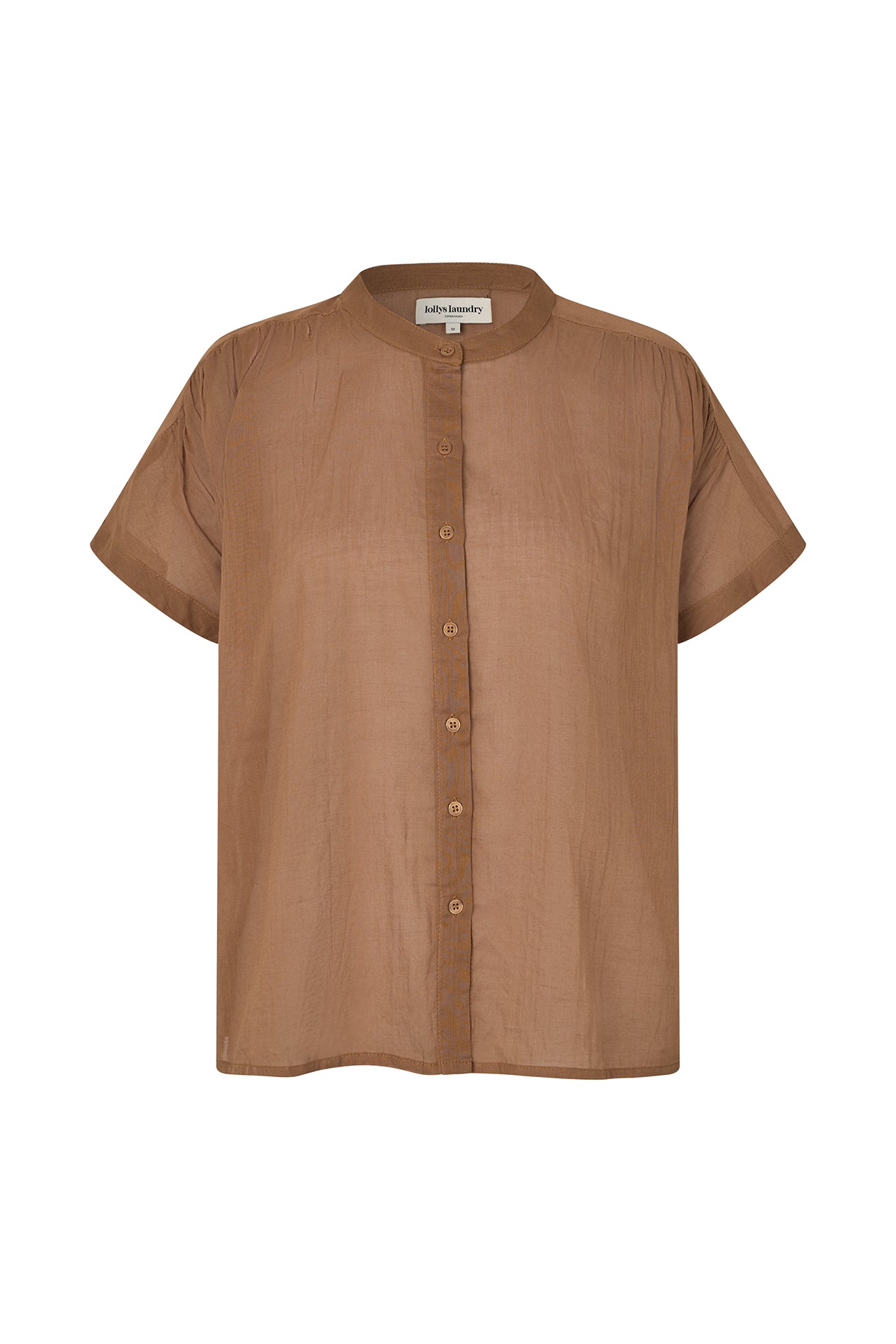Lollys Laundry MyaLL Bluse Shirt Camelbraun