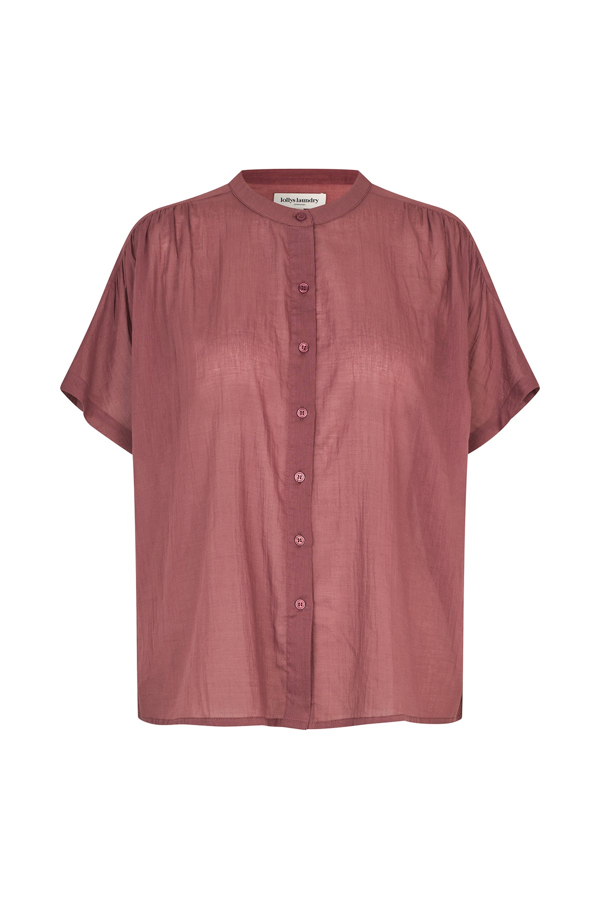 Lollys Laundry MyaLL Hemdbluse Shirt Bordeaux