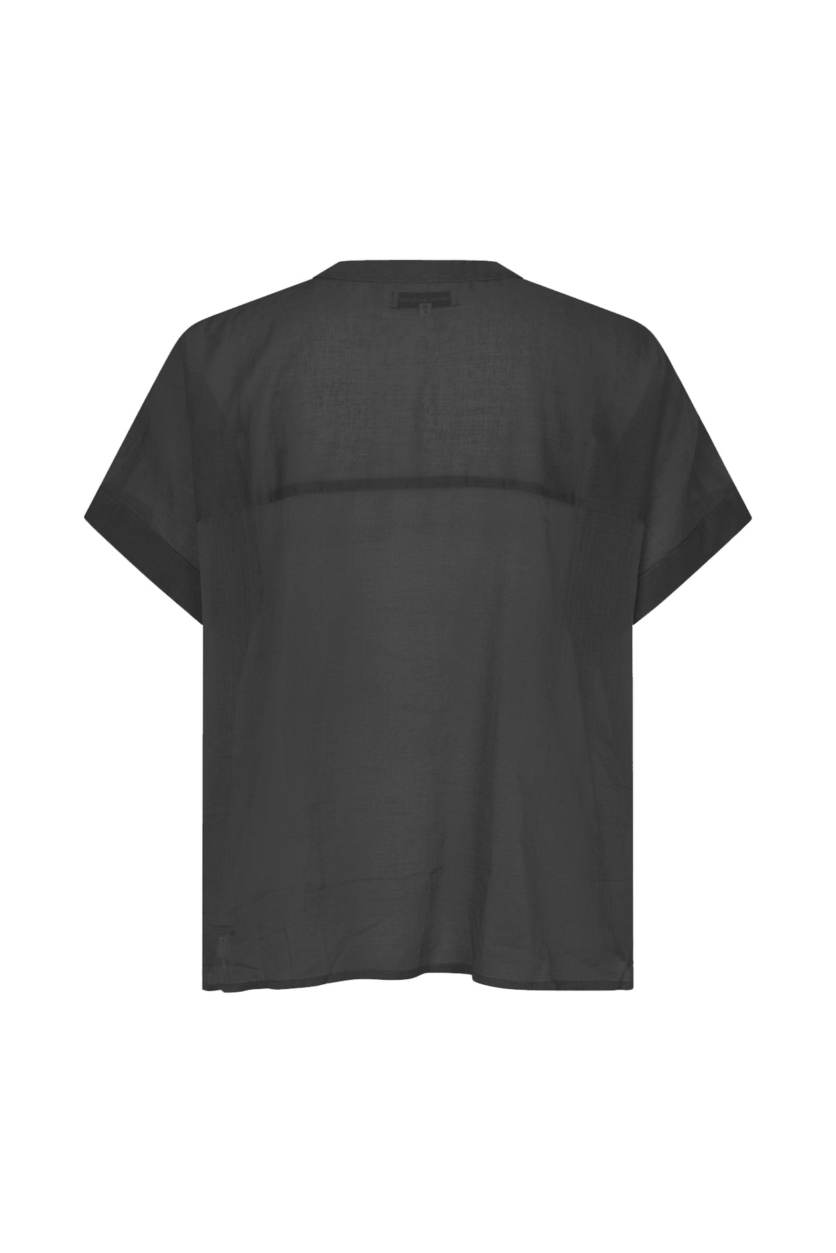 Lollys Laundry MyaLL Hemdbluse Shirt Verblasstes Schwarz