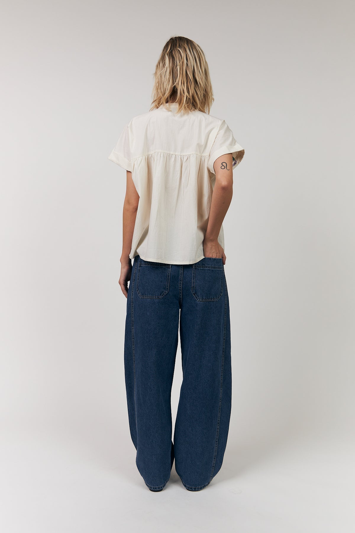 Lollys Laundry MyaLL Hemdbluse Shirt Creme