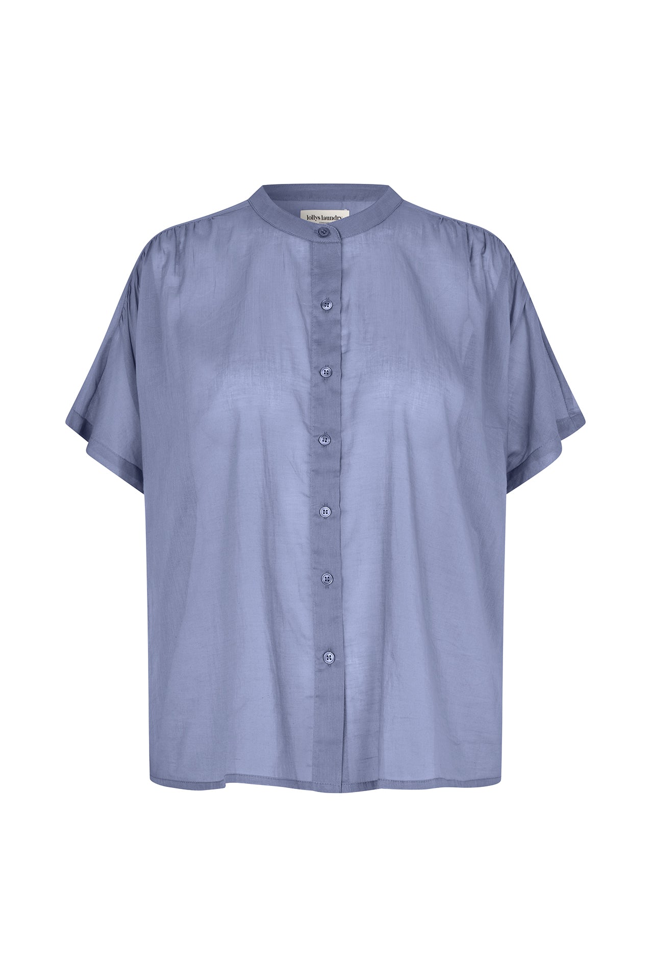 Lollys Laundry MyaLL Hemdbluse Shirt 20 Blue