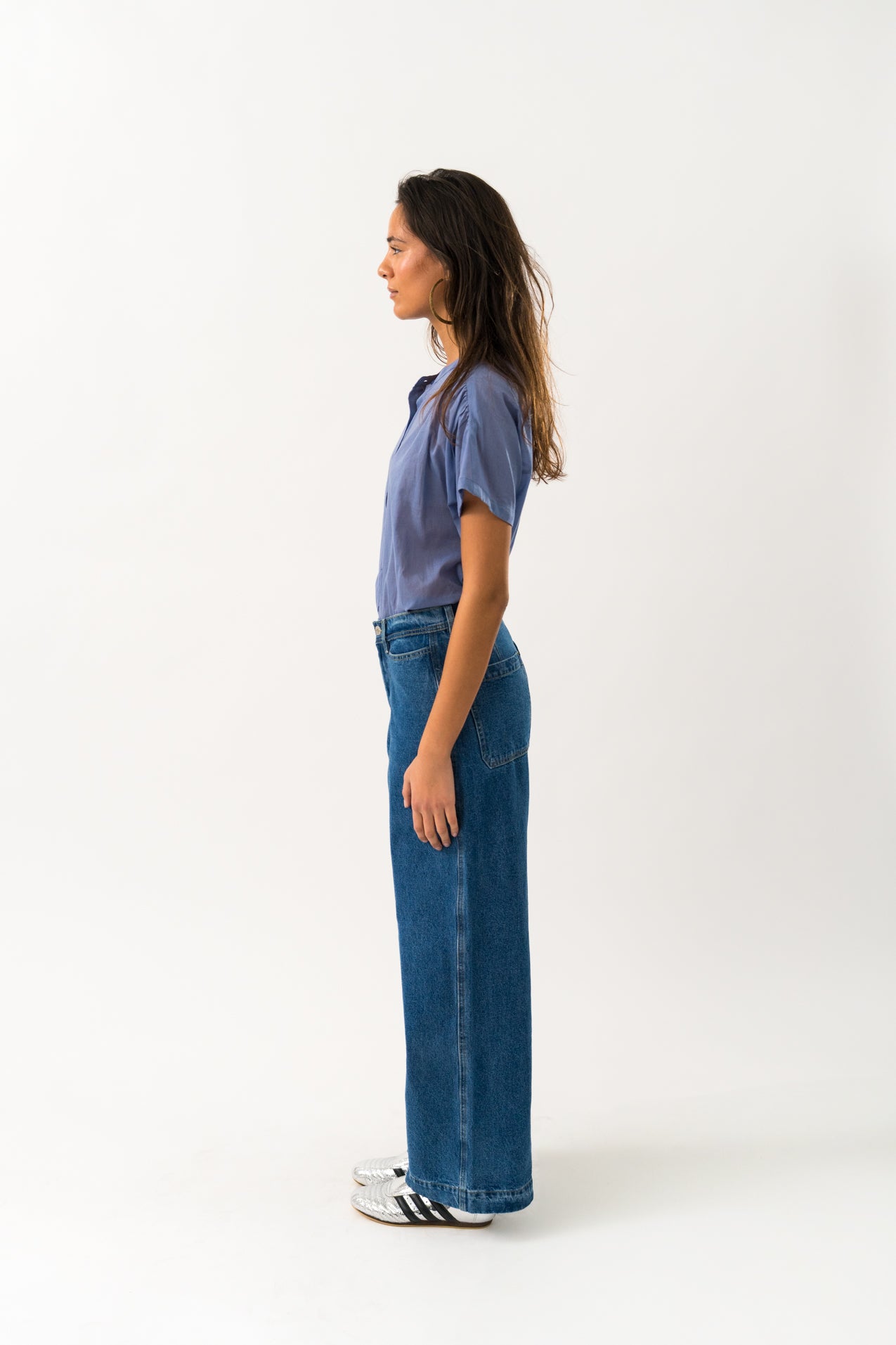 Lollys Laundry MyaLL Hemdbluse Shirt 20 Blue