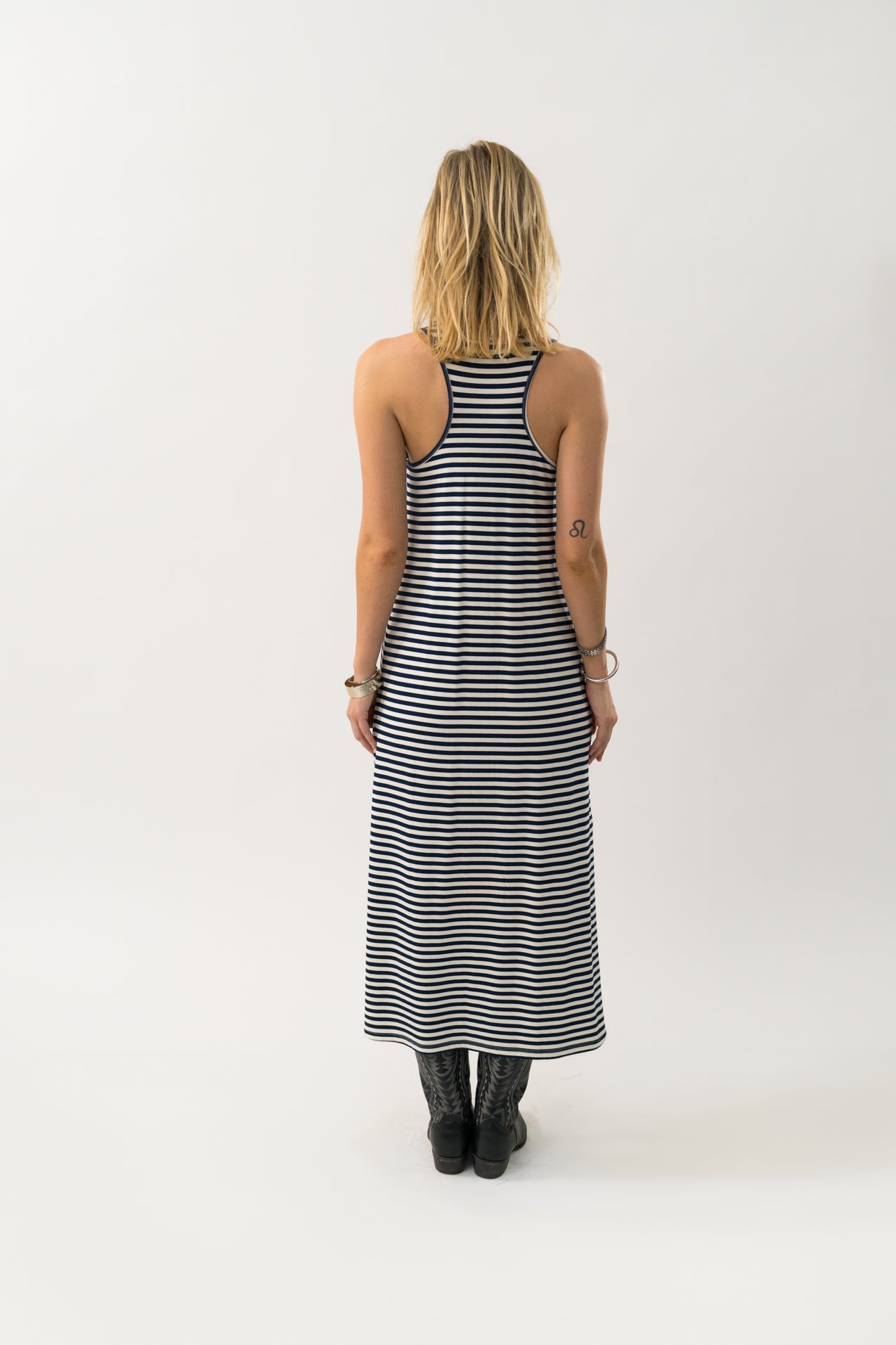 Lollys Laundry MylaLL Maxi Dress SL Dress 23 Dark Blue