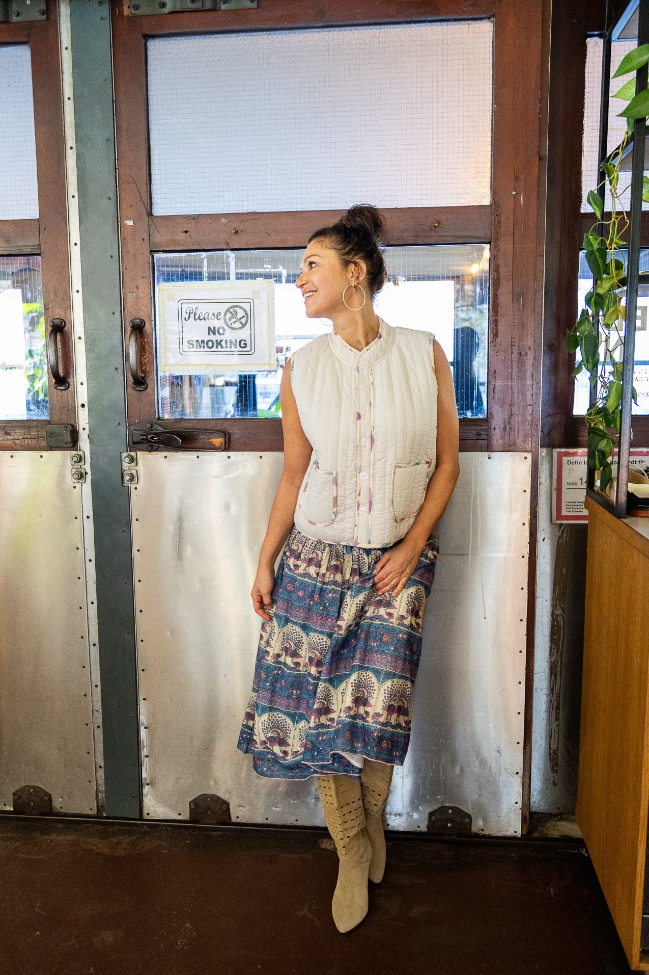 Lollys Laundry MyraLL Midirock Skirt 20 Blue