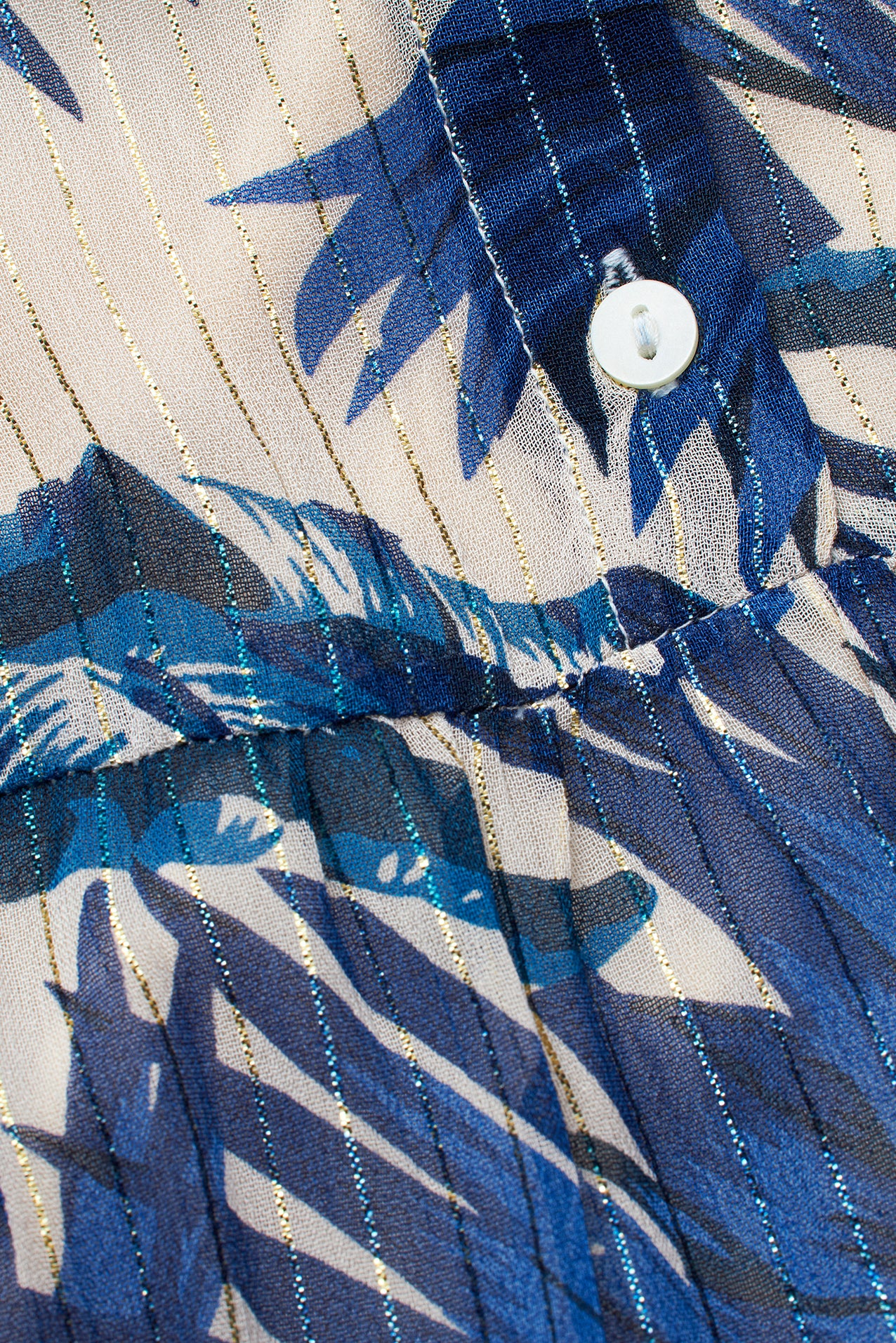 NeeLL Maxi Dress LS - Blue