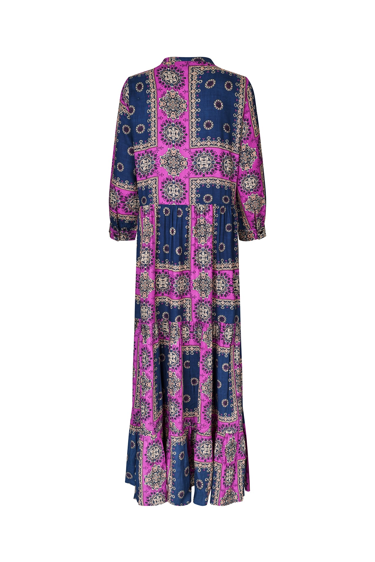 NeeLL Maxi Dress LS - Dark Blue