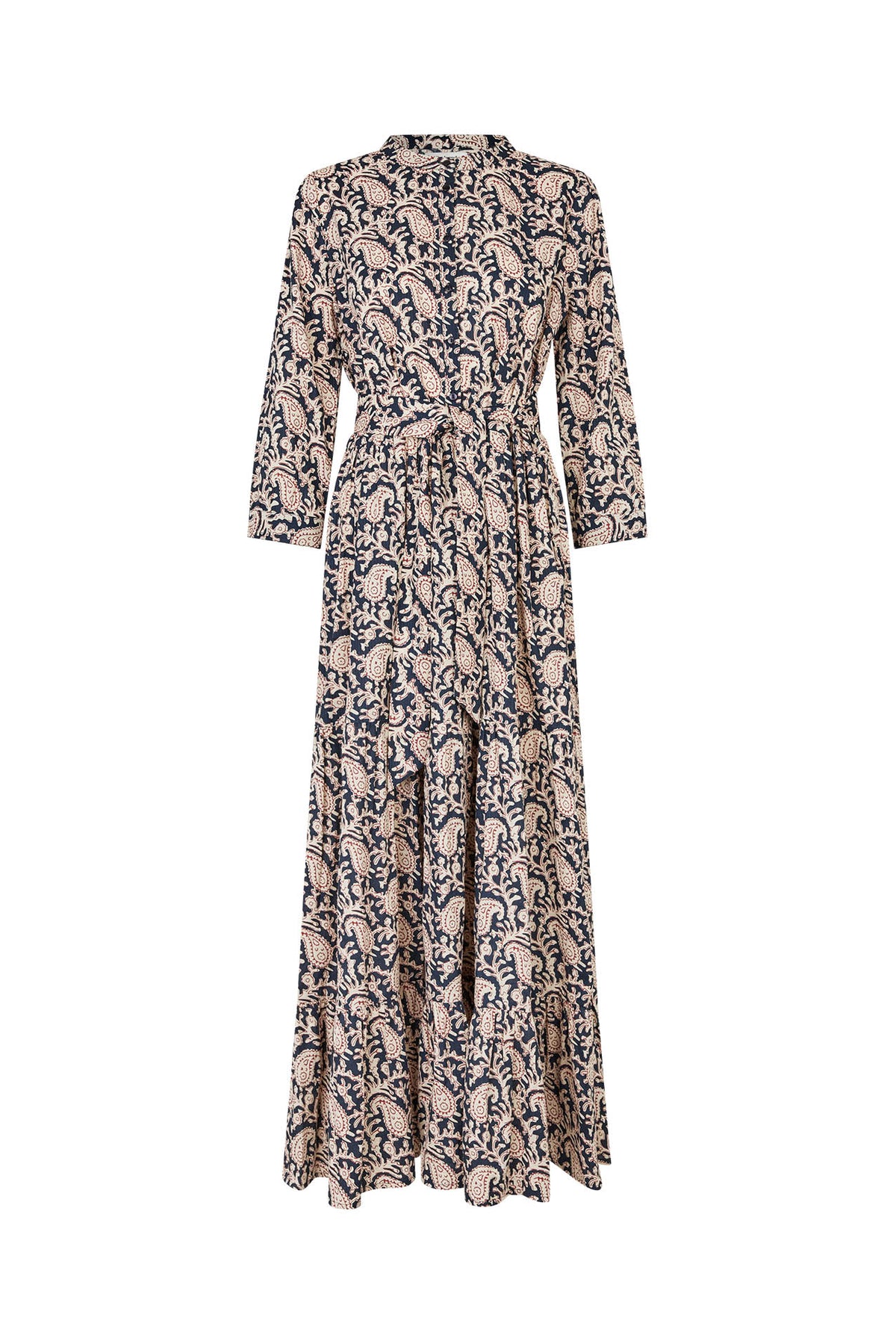 Lollys Laundry NeeLL Maxi Kleid 3/4 Dress Grafikprint