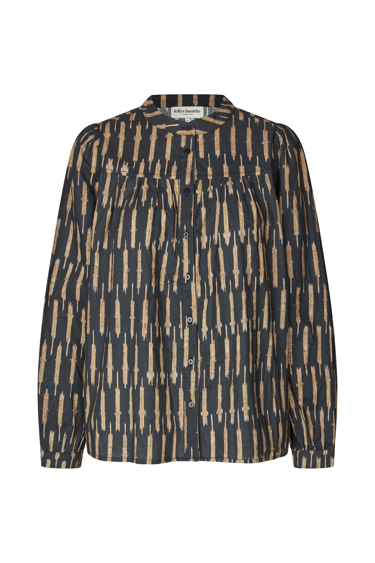 Lollys Laundry NickyLL Hemdbluse Shirt Schwarz