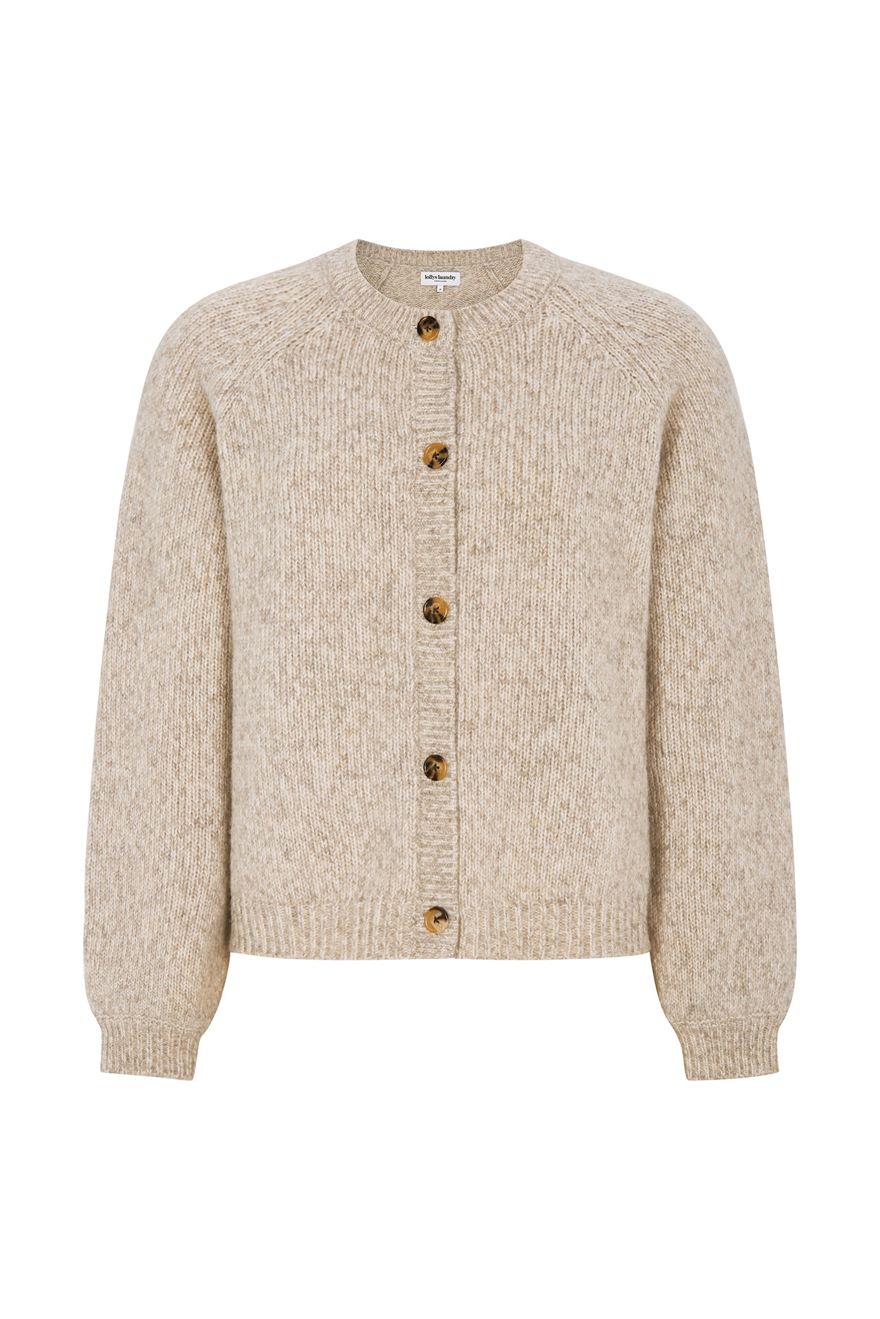 Lollys Laundry NovaLL Strickjacke Cardigan Creme