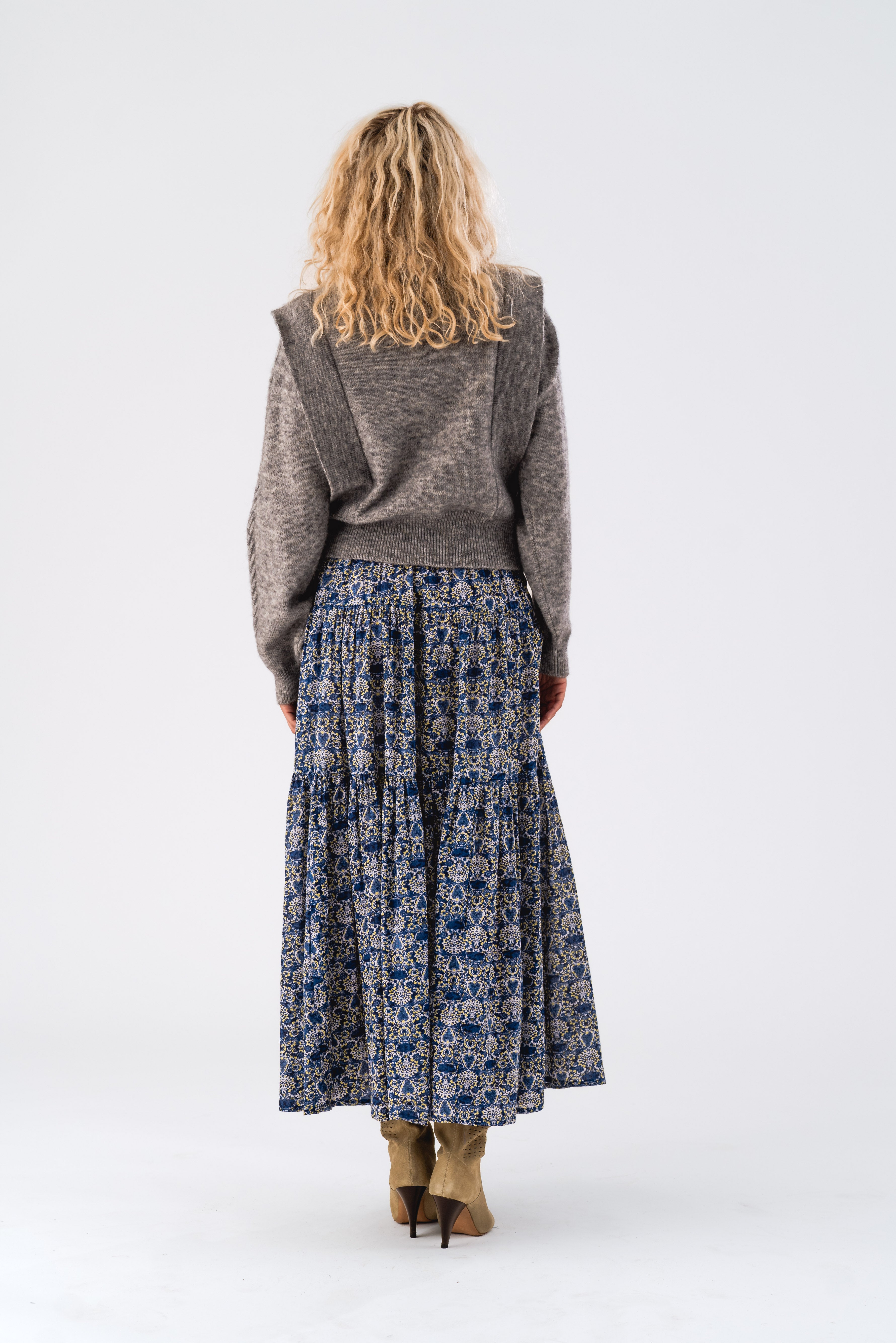 Lollys Laundry NoviaLL Cardigan Cardigan 13 Light Grey Melange