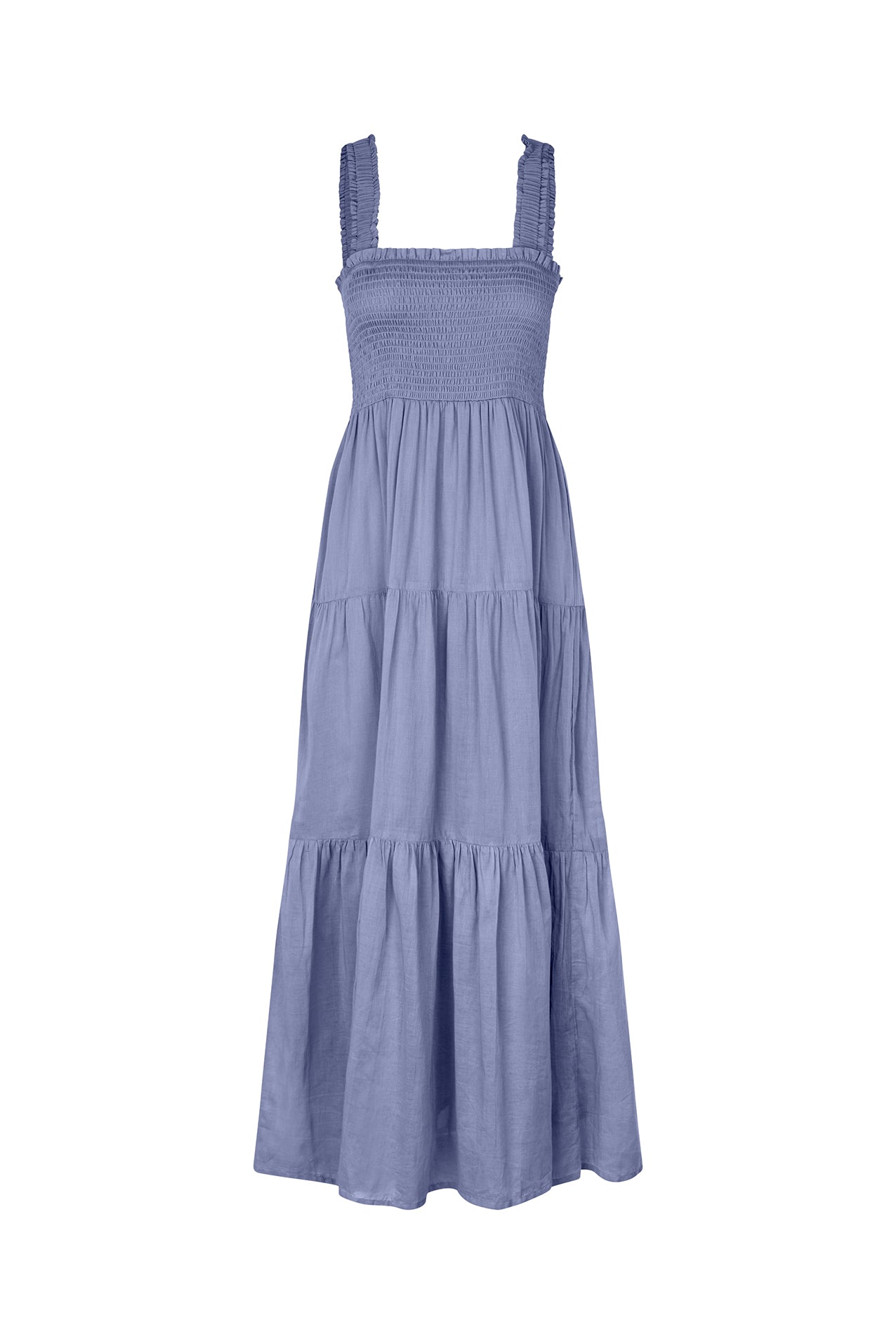 Lollys Laundry NudaLL Maxi Dress SL Dress 20 Blue