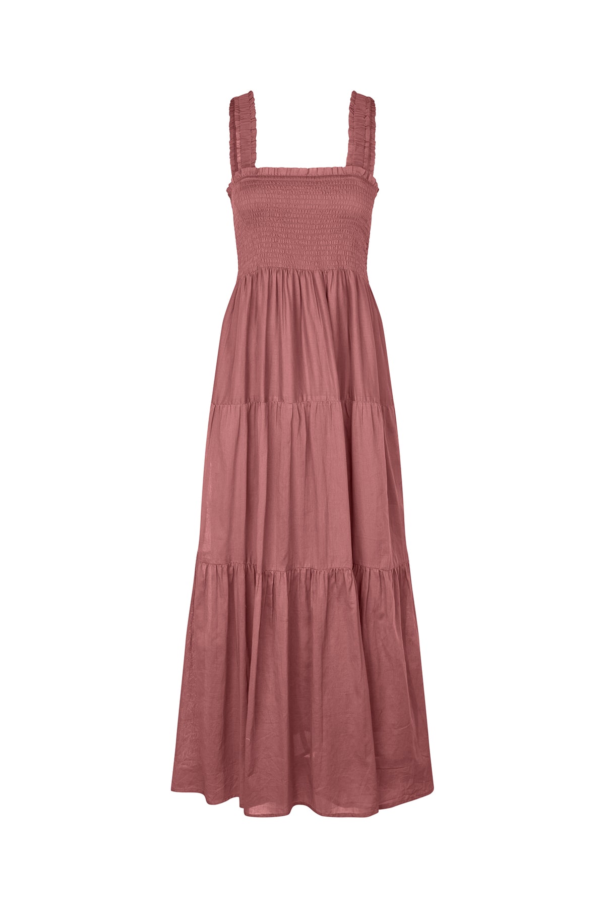 Lollys Laundry NudaLL Maxi Kleid Dress Bordeaux