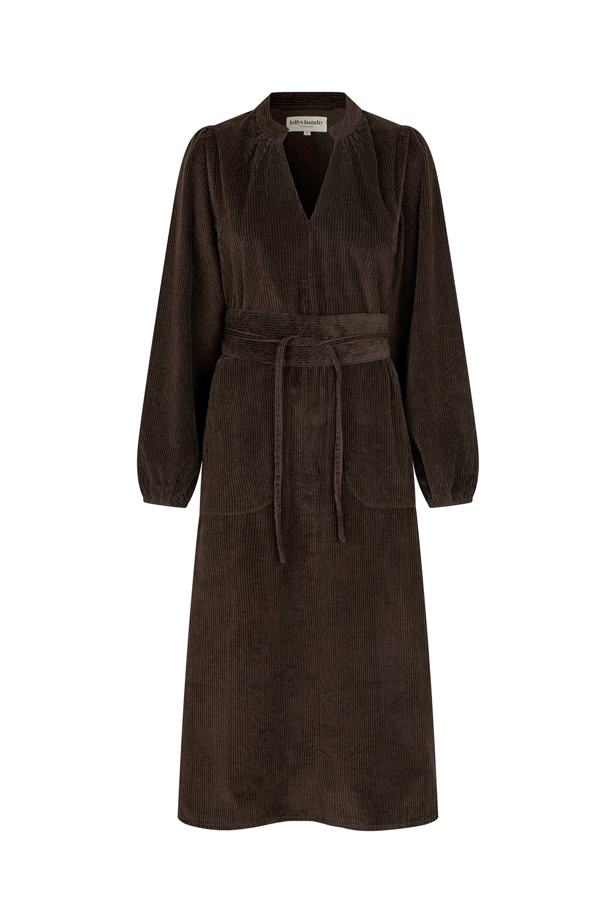 Lollys Laundry ParisLL Midi Dress LS Clothes Braun