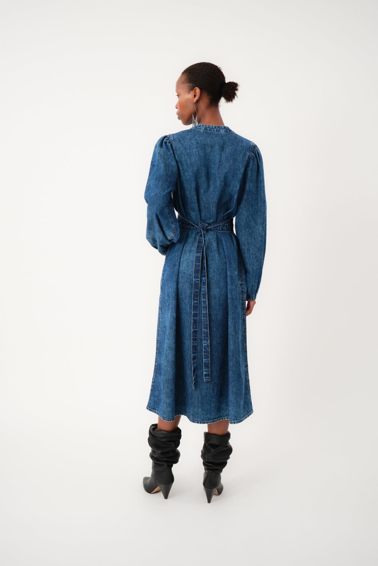 Lollys Laundry ParisLL Midi Kleid Dress 20 Blue
