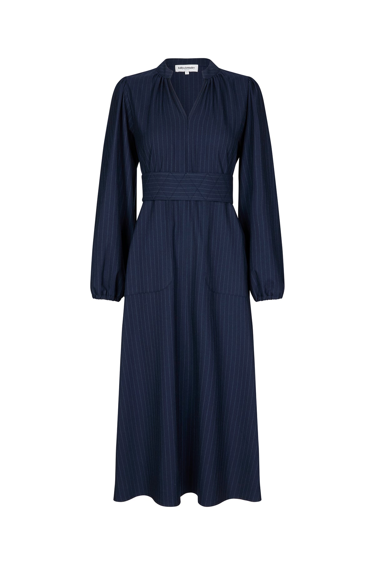 Lollys Laundry ParisLL Midi Kleid Dress Navy