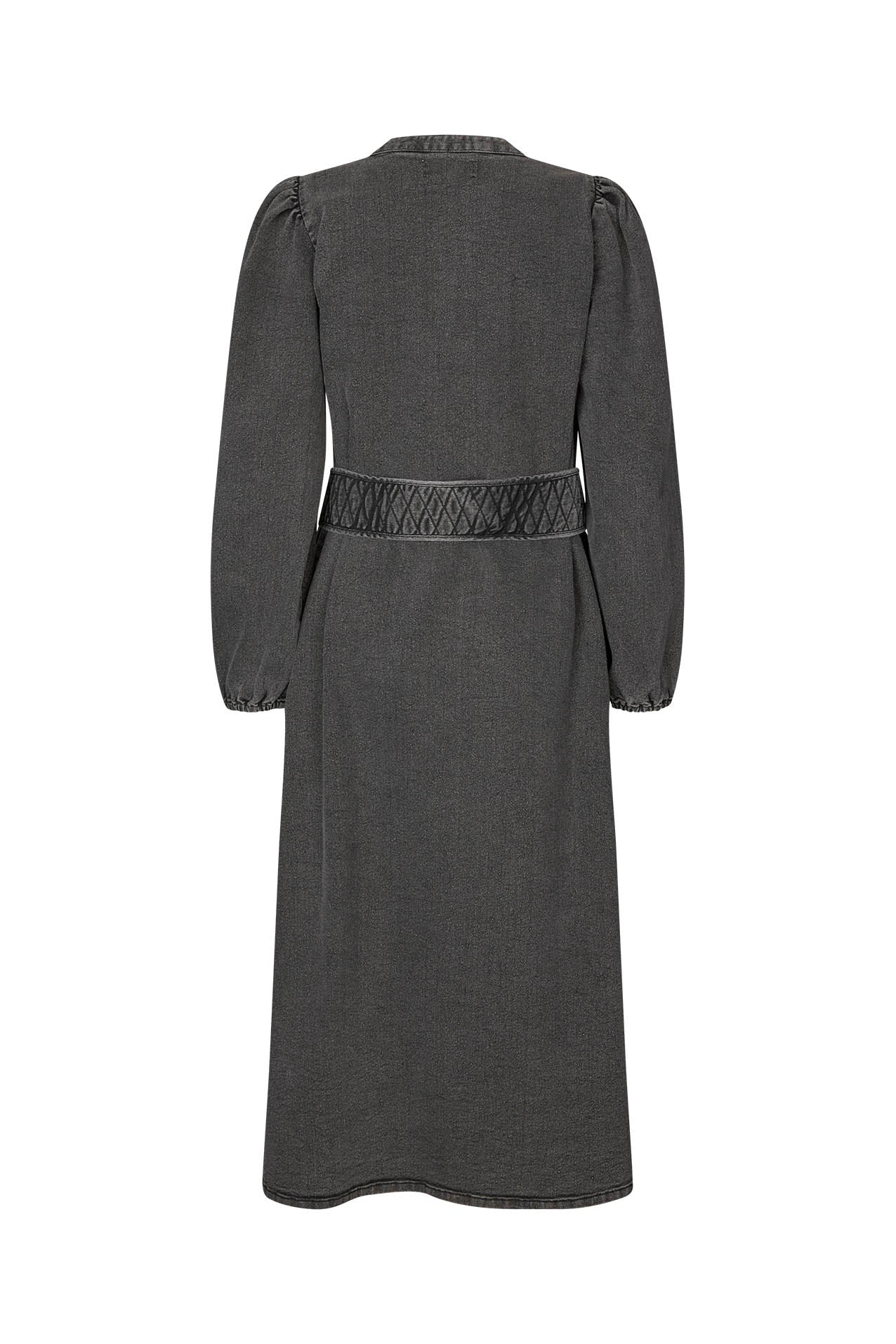 Lollys Laundry ParisLL Midi Kleid Dress 18 Washed Black