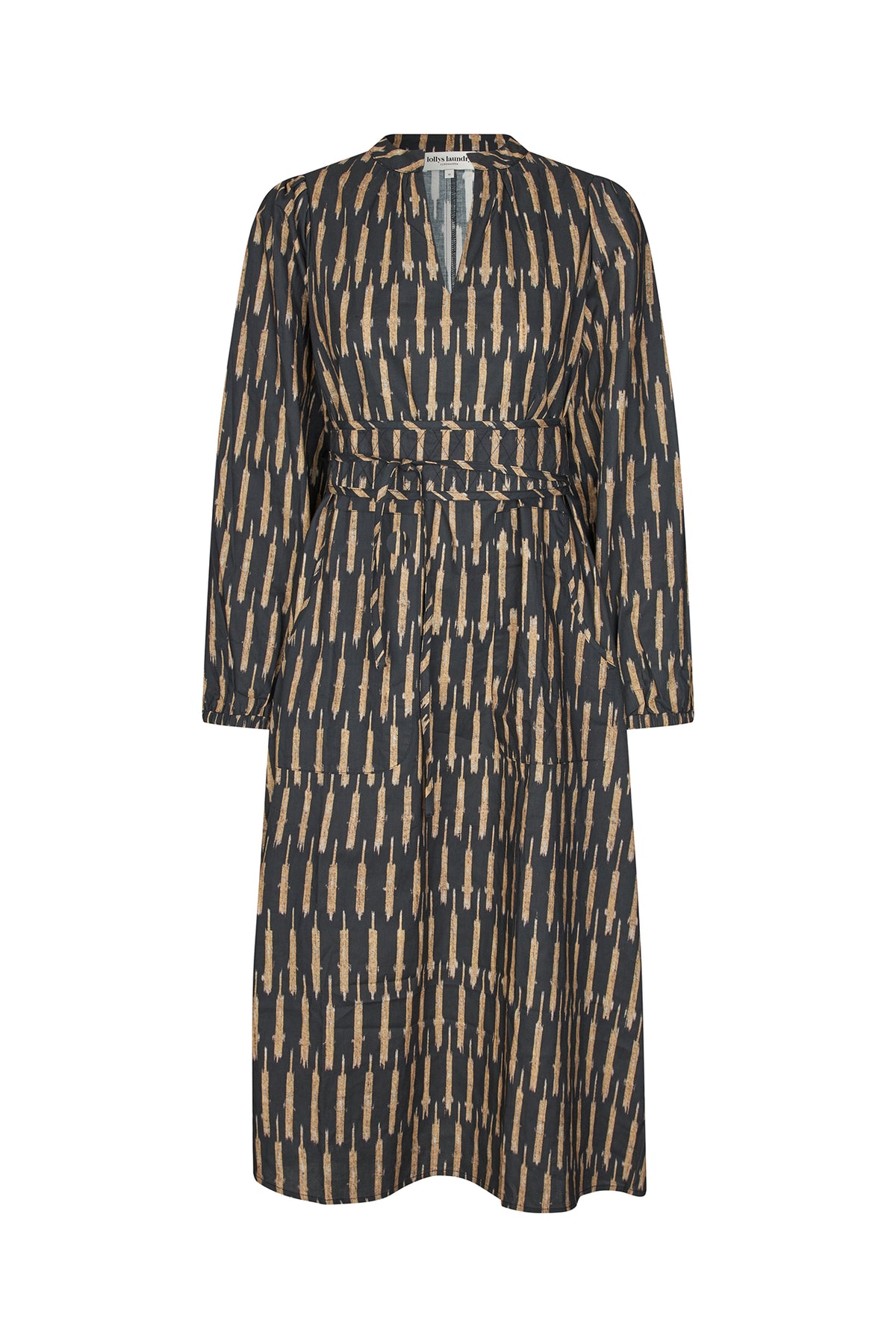 Lollys Laundry ParisLL Midi Kleid Dress Schwarz