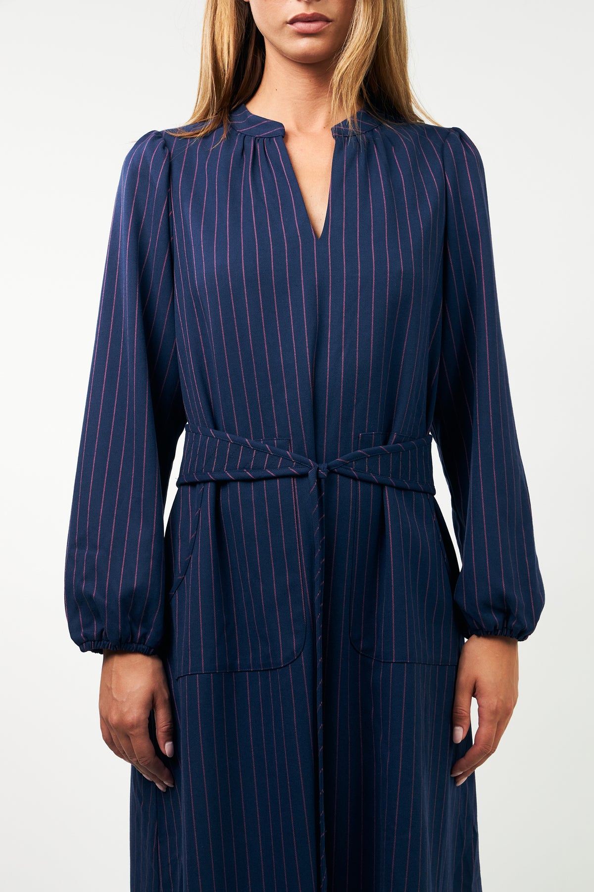 Lollys Laundry ParisLL Midi Kleid Dress Navy