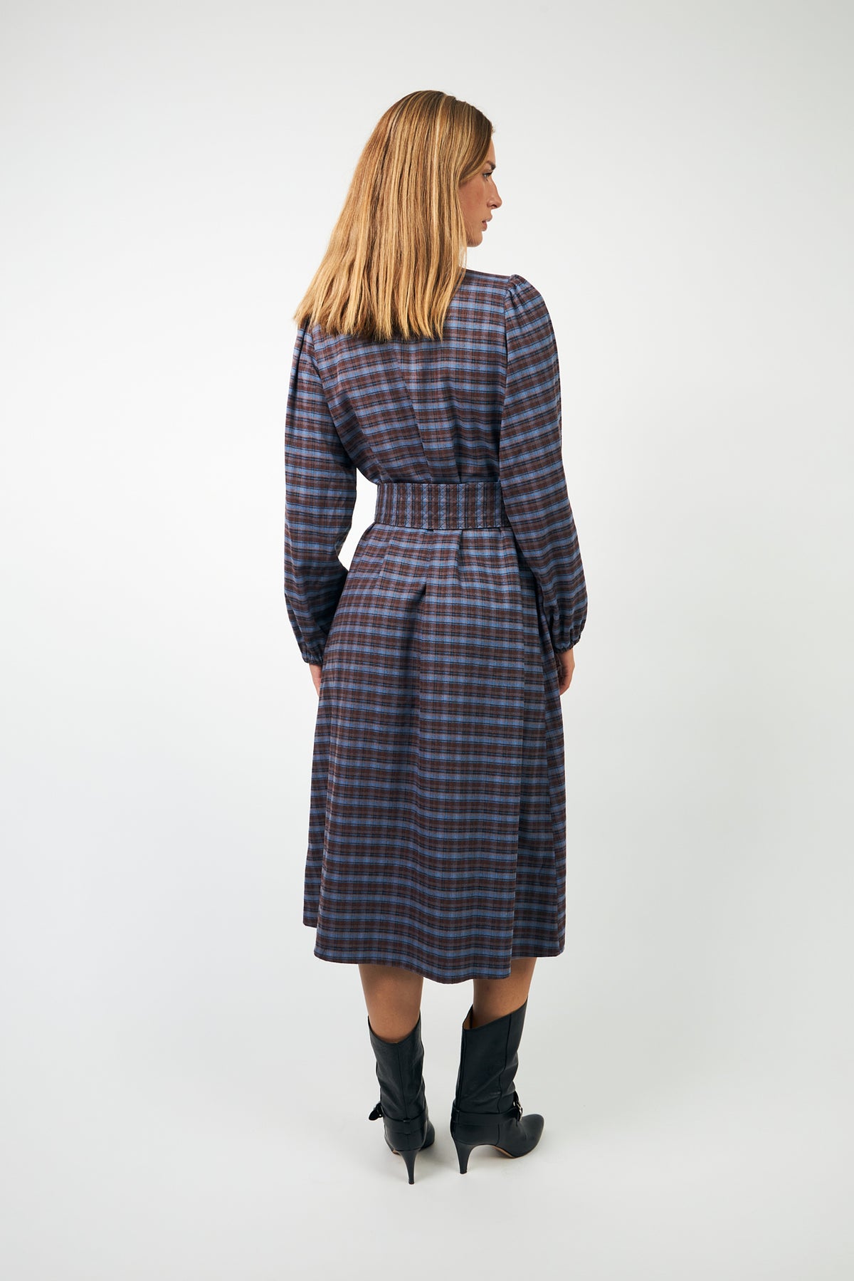 Lollys Laundry ParisLL Midi Kleid Dress Bordeaux