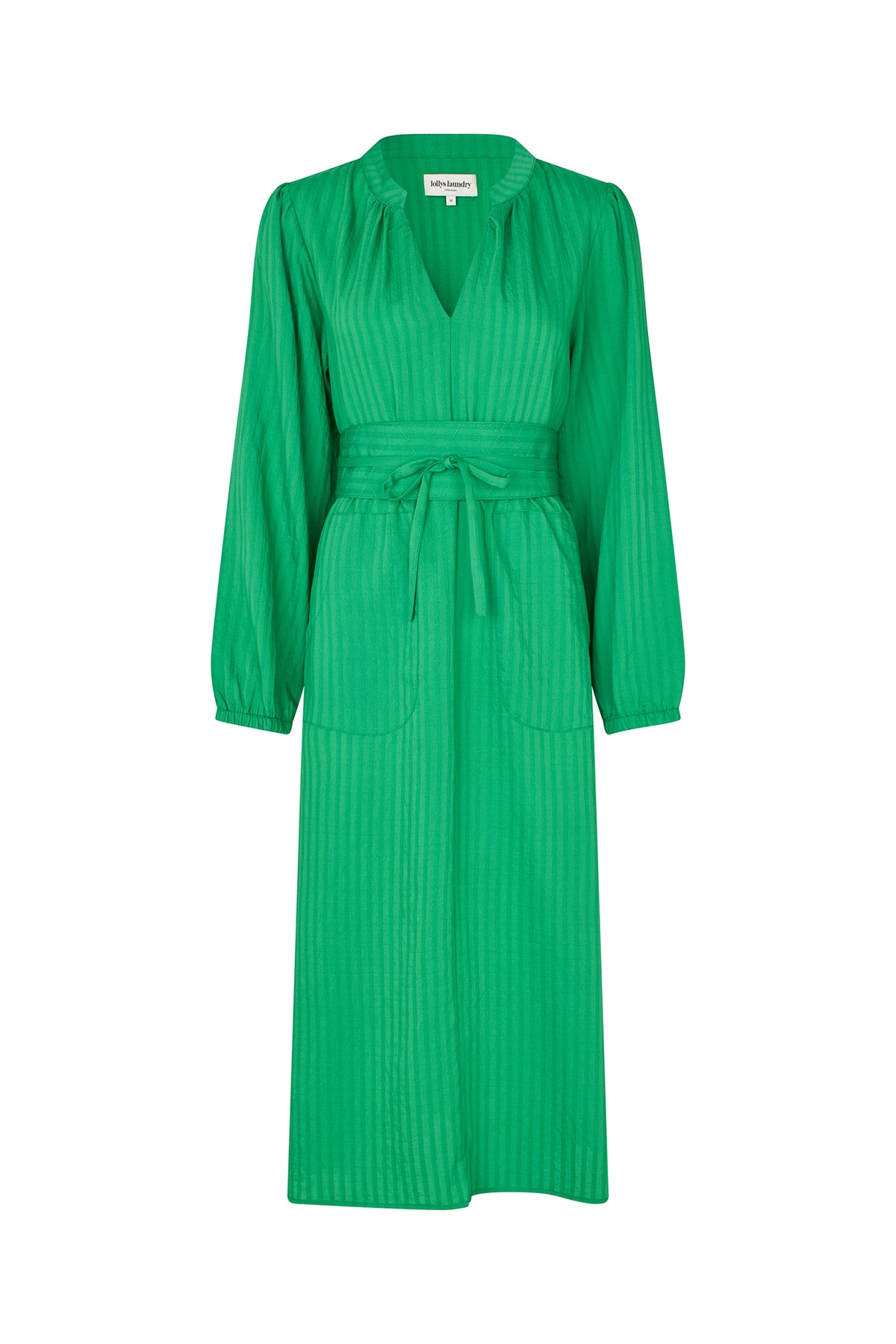 Lollys Laundry ParisLL Midi Kleid Dress Grün