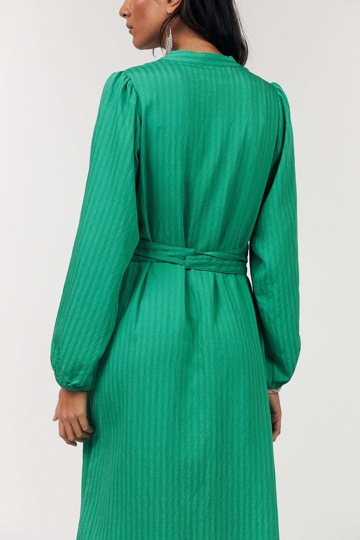 Lollys Laundry ParisLL Midi Kleid Dress Grün