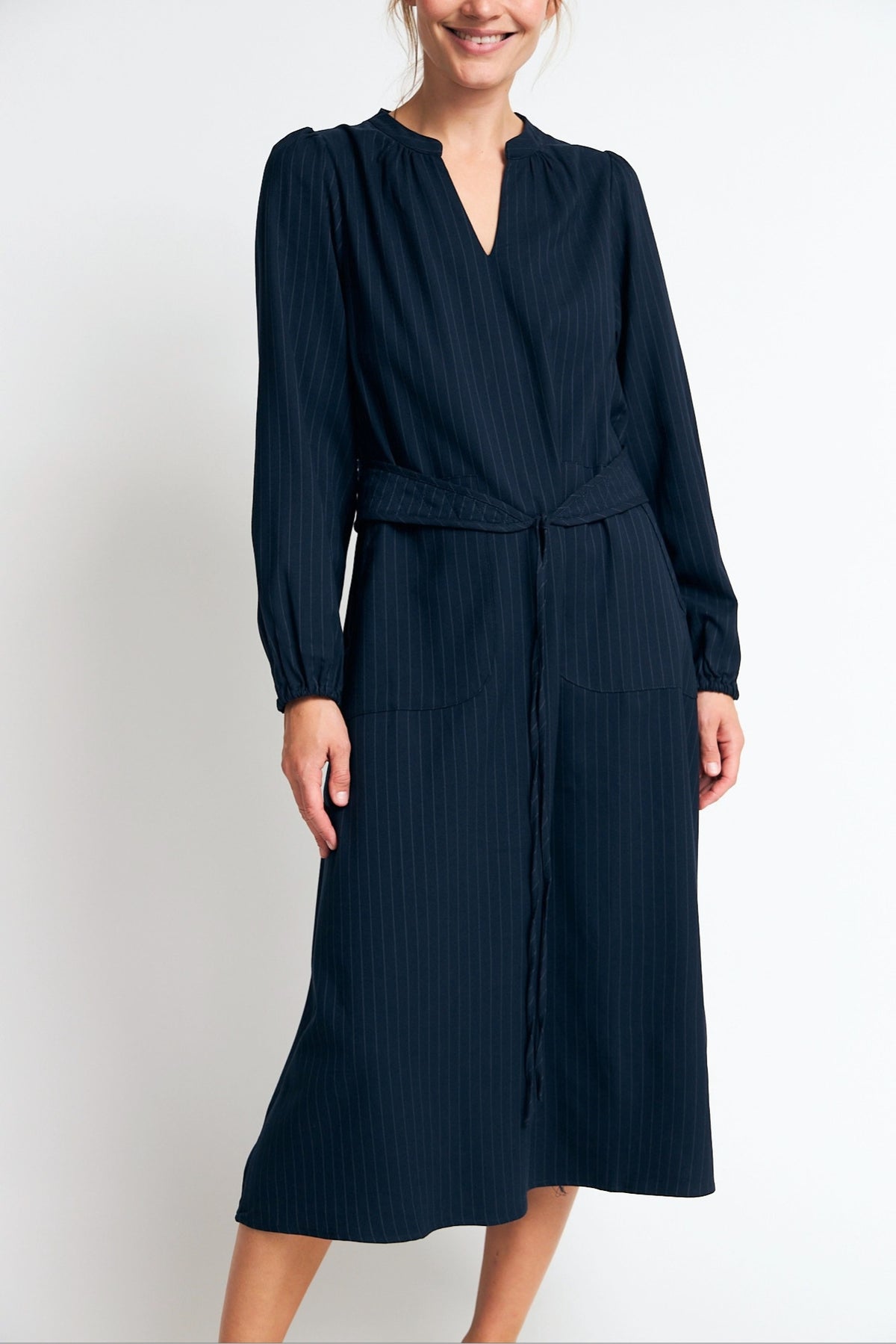 ParisLL Midi Kleid - Navy